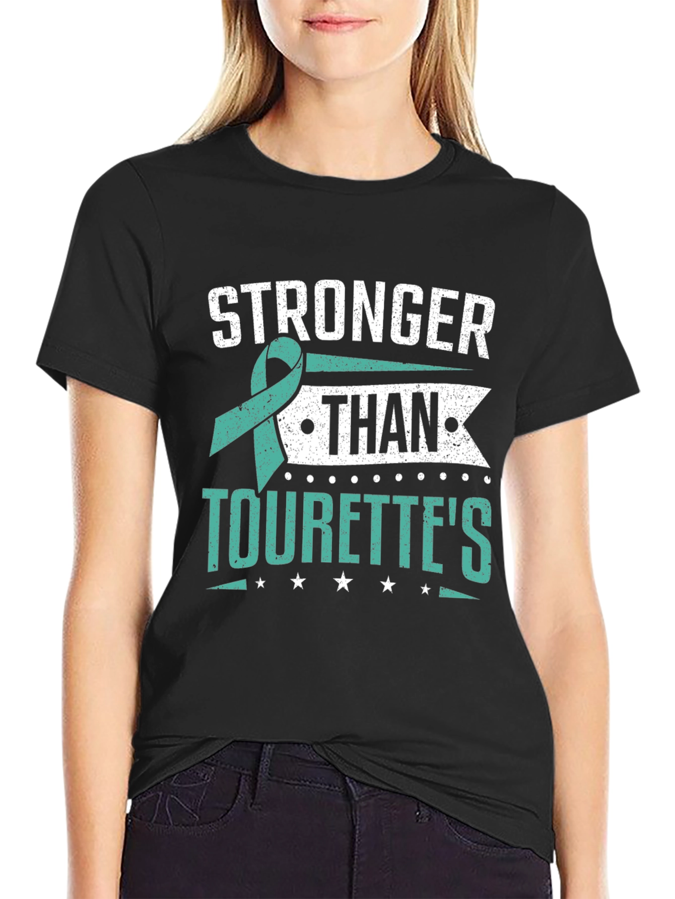 Tourettes Awareness Tee - Stronger Than Tourettes