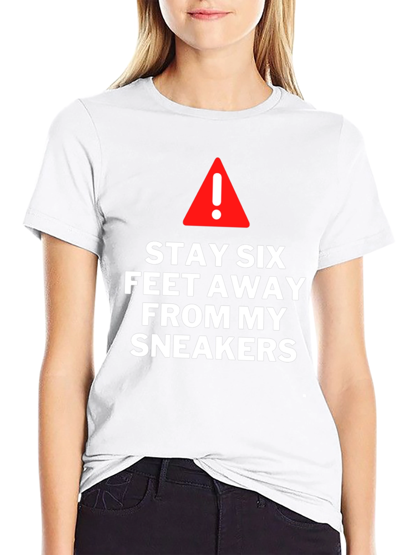 Stay Six Feet Away Graphic Tee