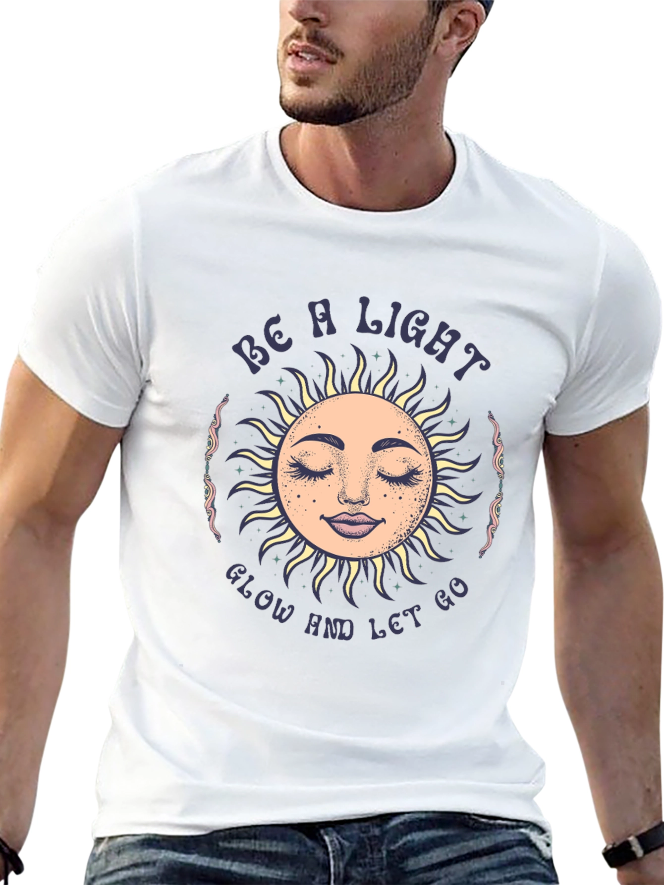 Be A Light Graphic Tee - Relaxed Fit