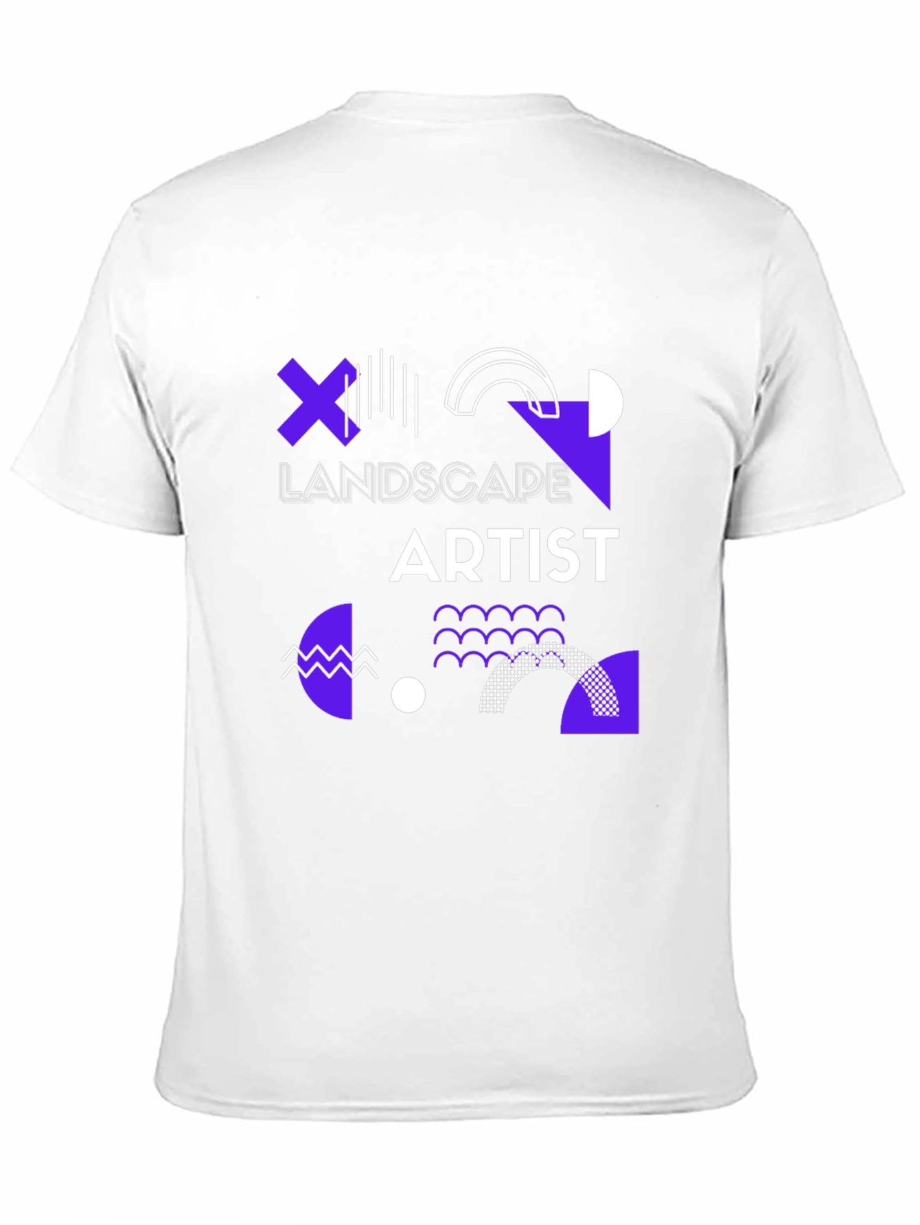 Landscape Artist Graphic Tee - Modern Design