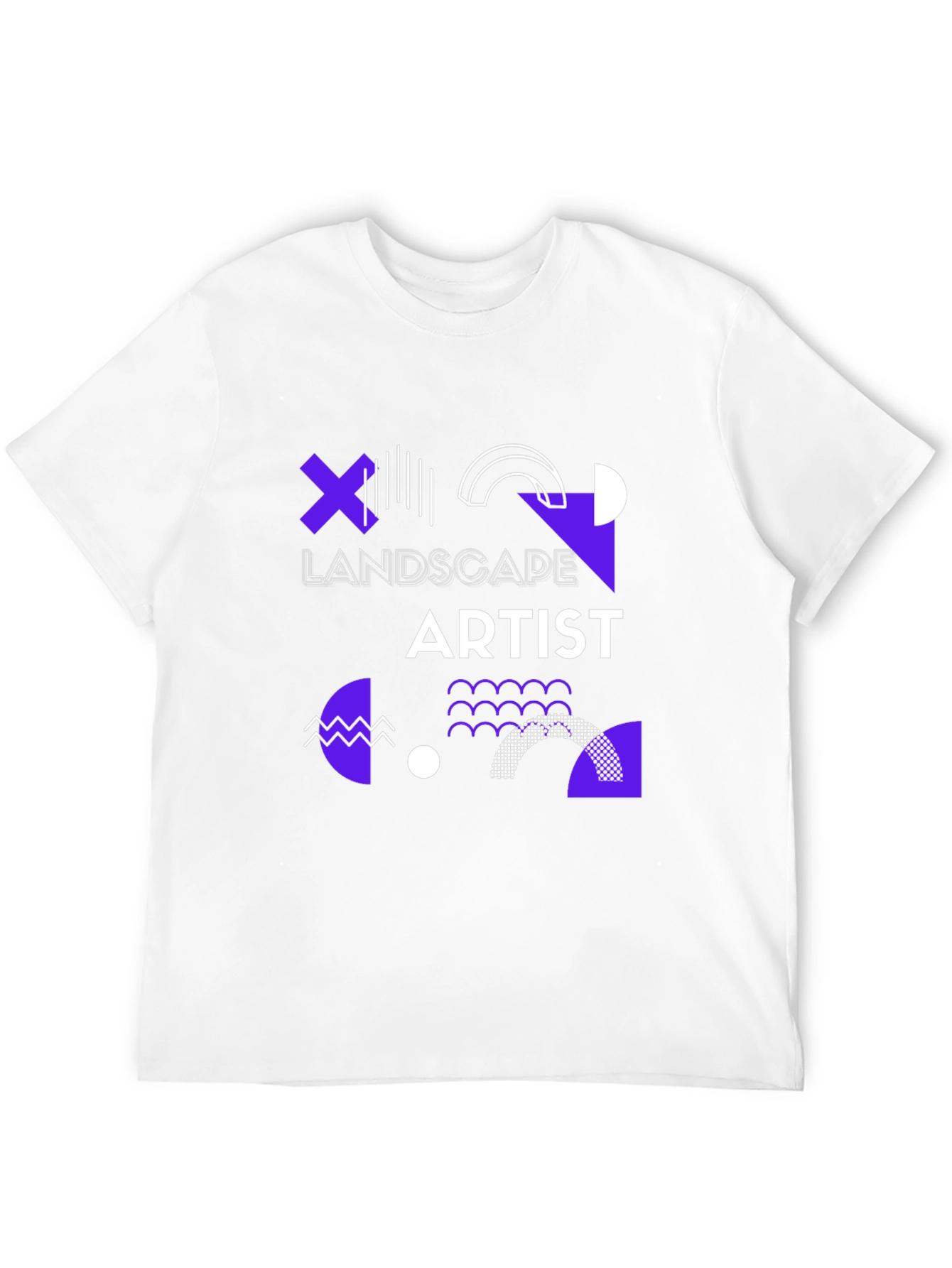 Landscape Artist Graphic Tee - Modern Design