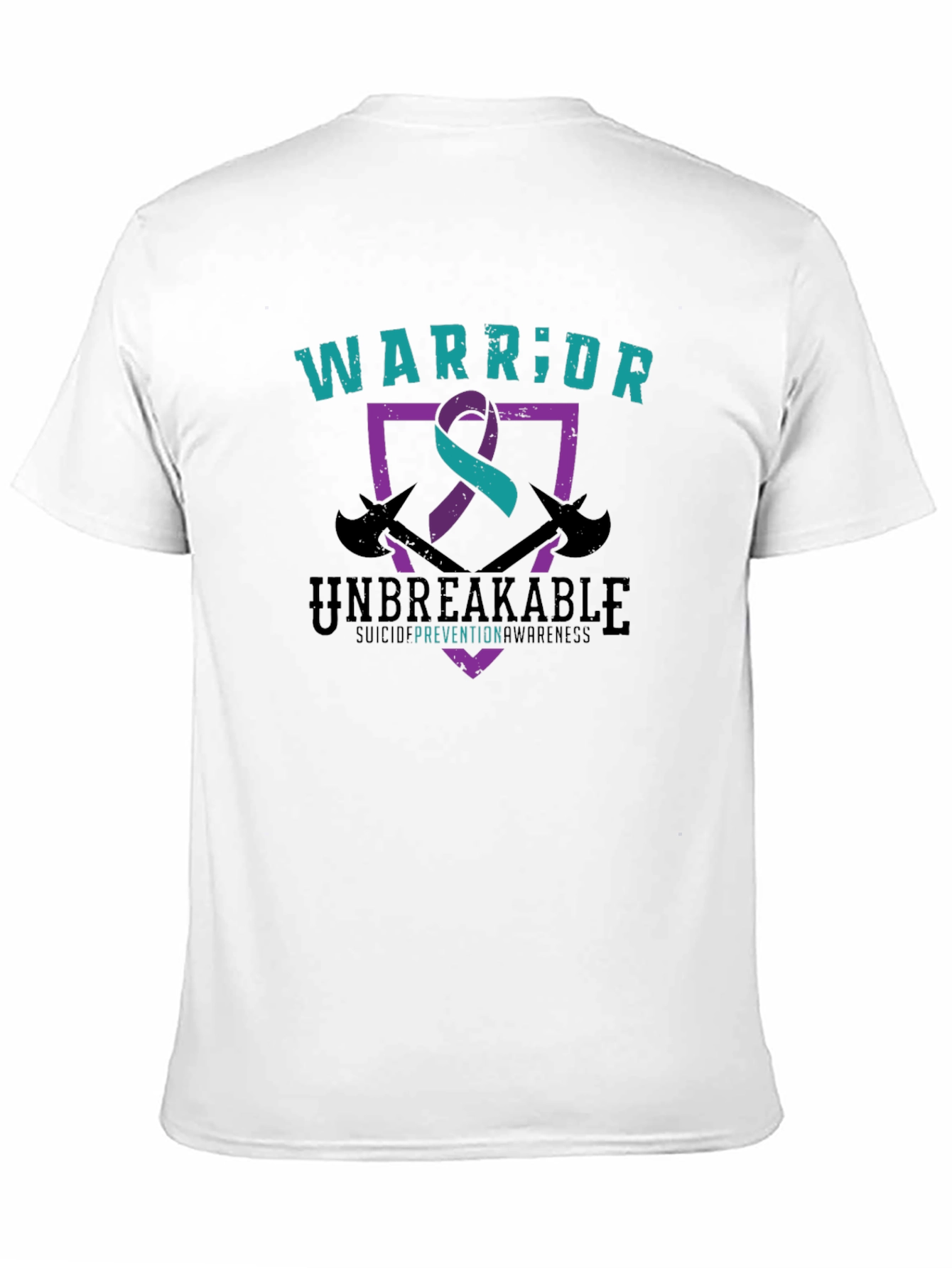 Warrior Unbreakable Suicide Prevention Awareness T-Shirt