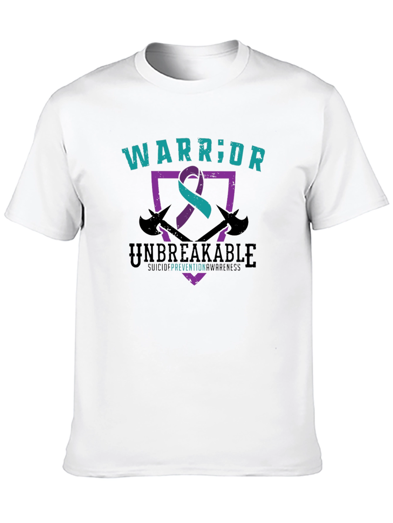 Warrior Unbreakable Suicide Prevention Awareness T-Shirt