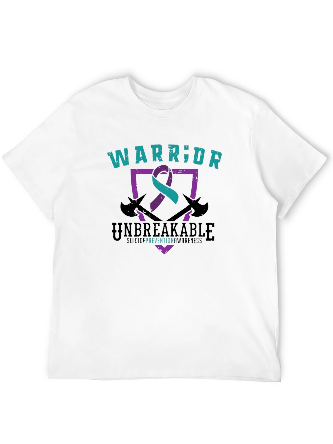 Warrior Unbreakable Suicide Prevention Awareness T-Shirt