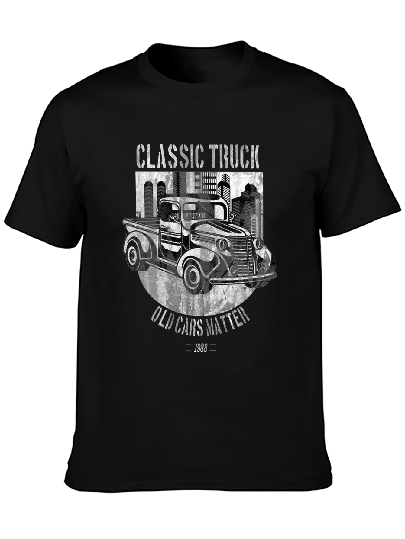 Classic Truck Graphic Tee - Old Cars Matter