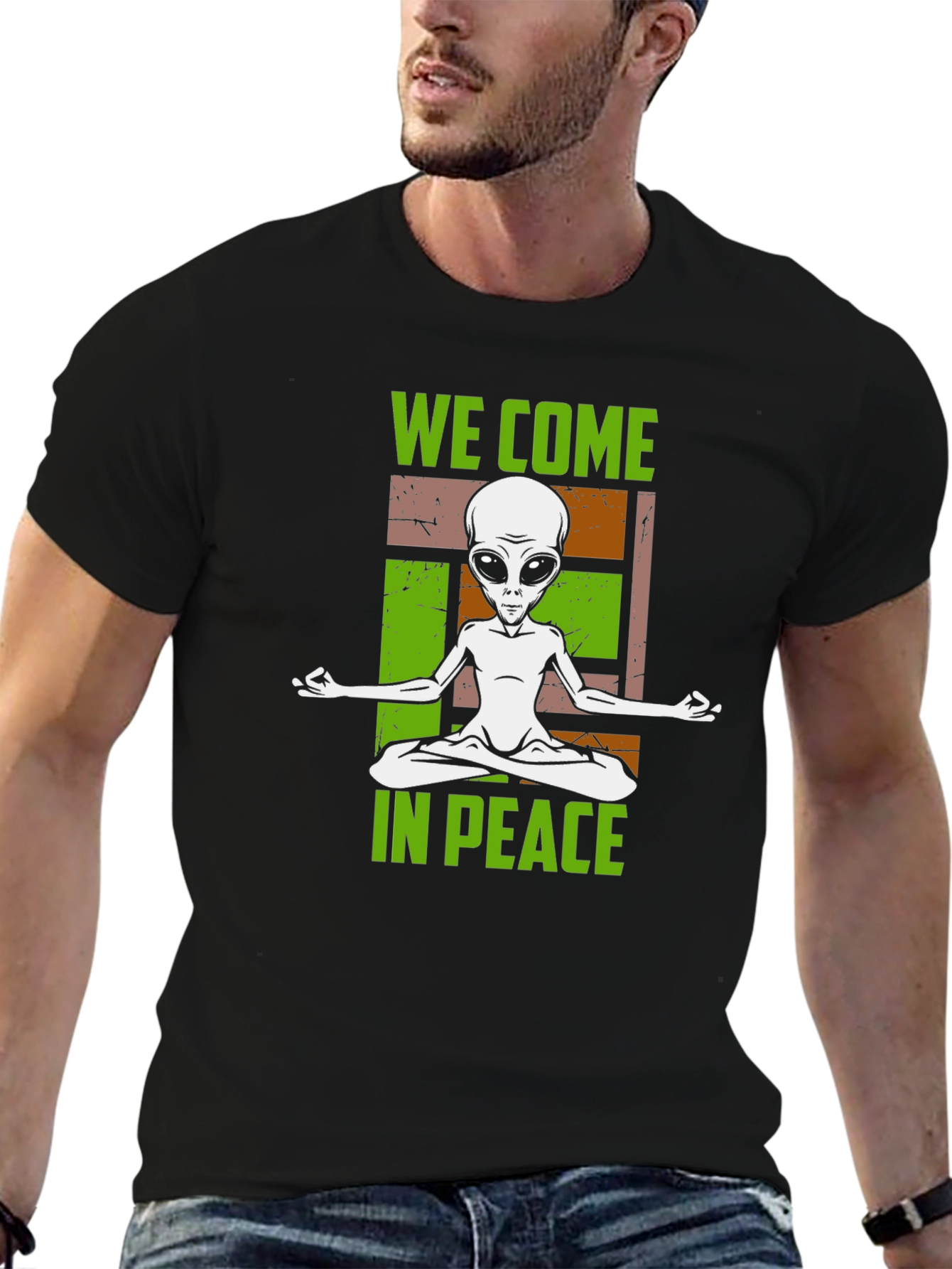 We Come in Peace Alien T-Shirt