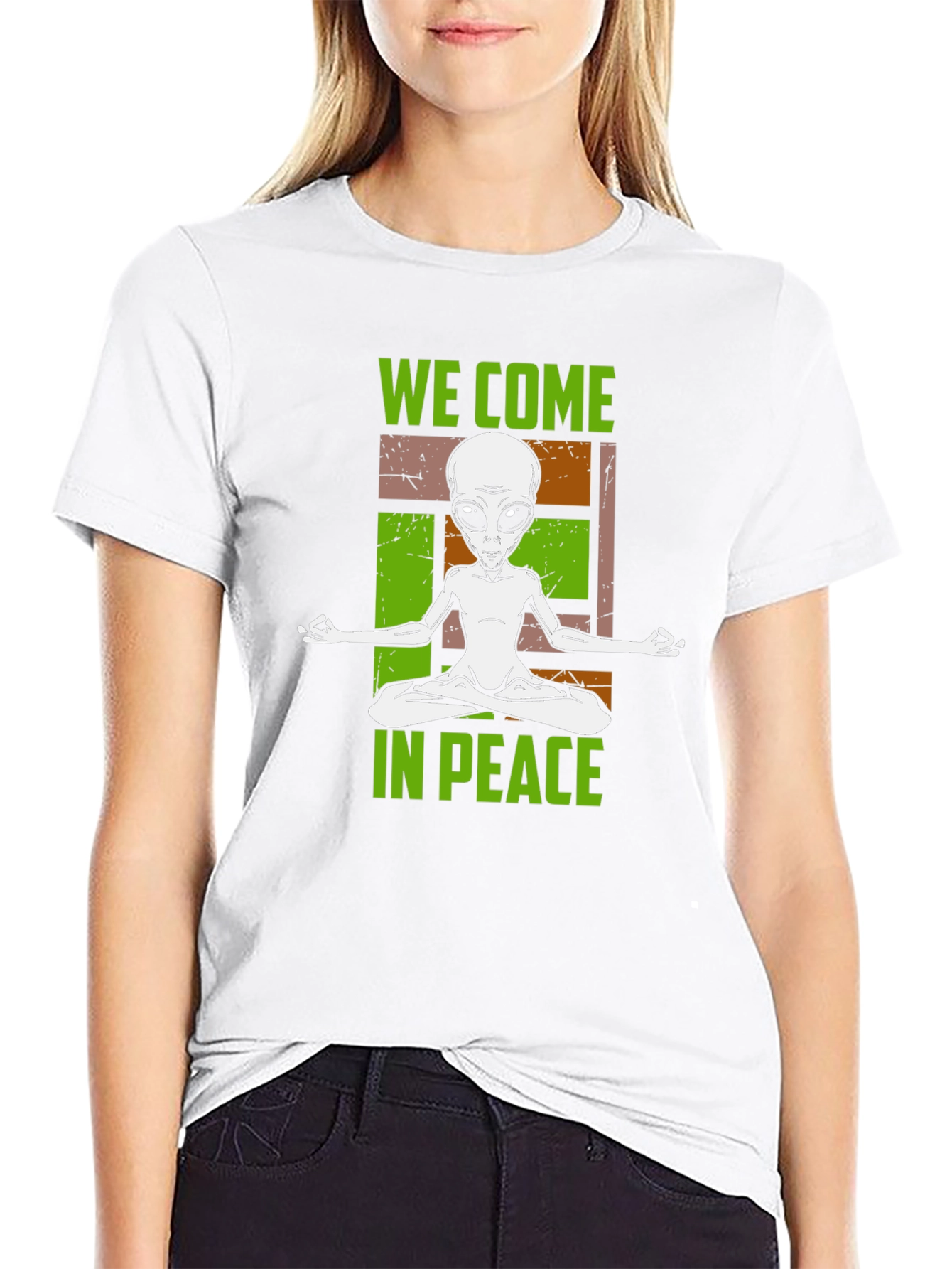 We Come in Peace Alien T-Shirt