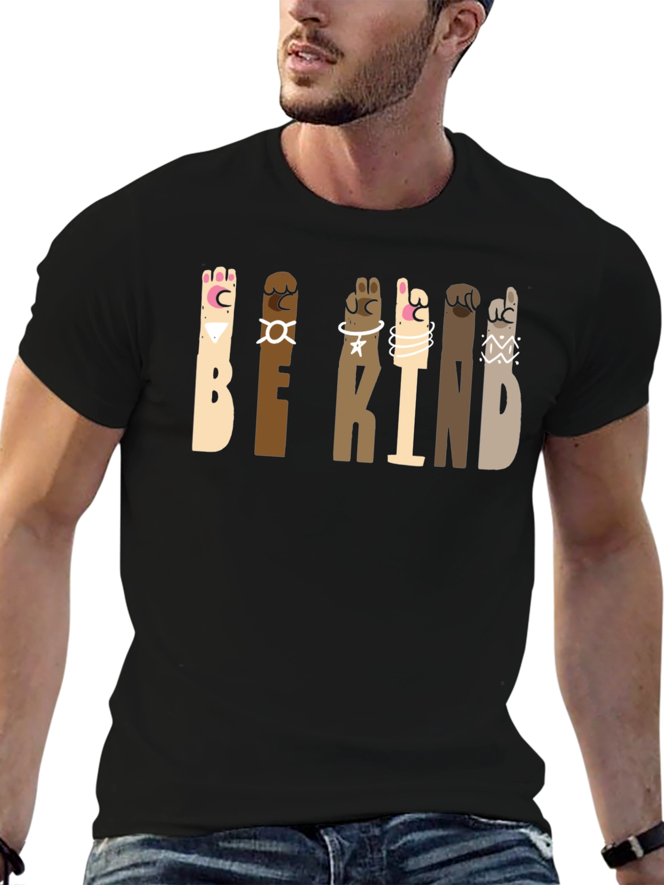 Be Kind Graphic Tee - Diversity & Inclusion T-Shirt