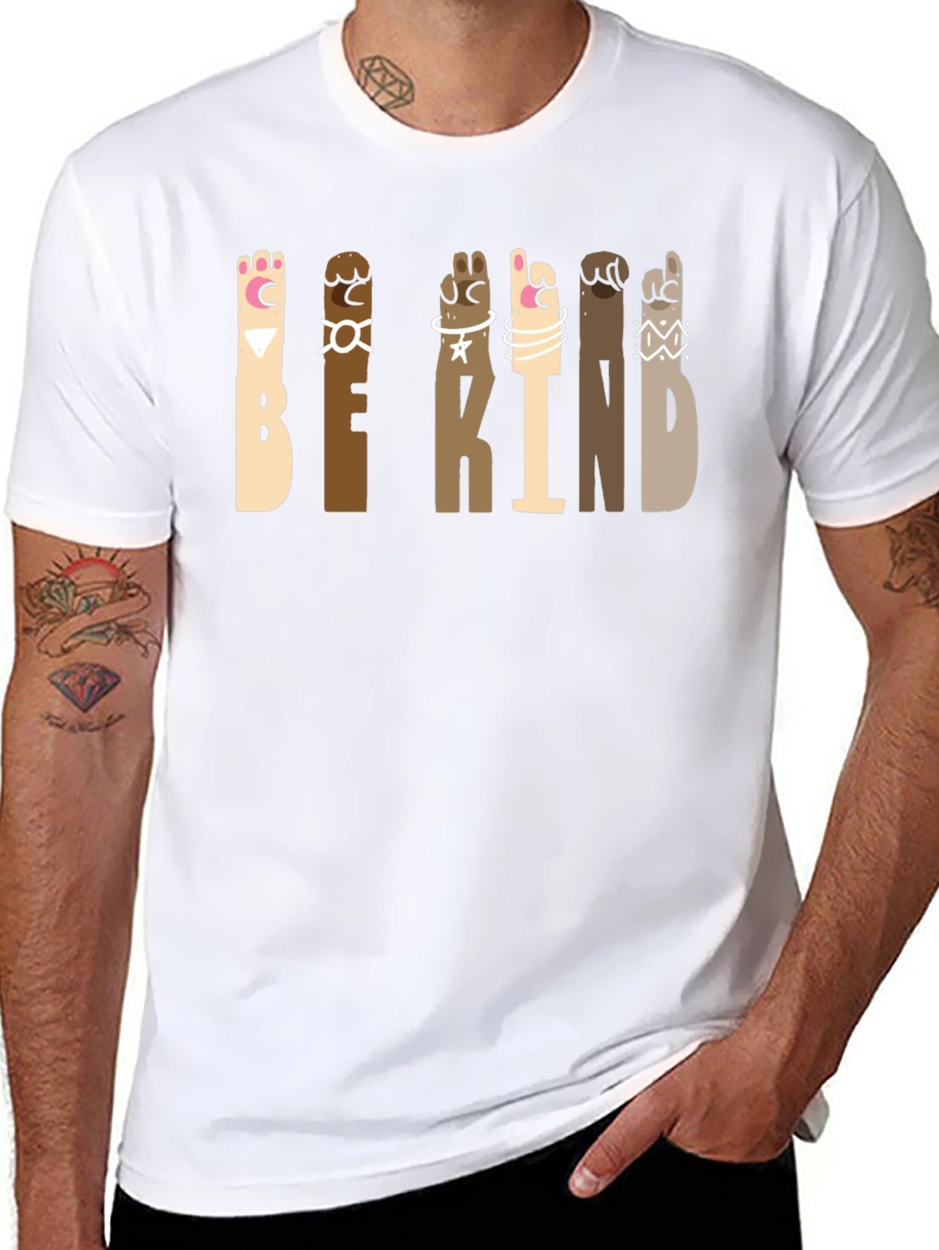 Be Kind Graphic Tee - Diversity & Inclusion T-Shirt