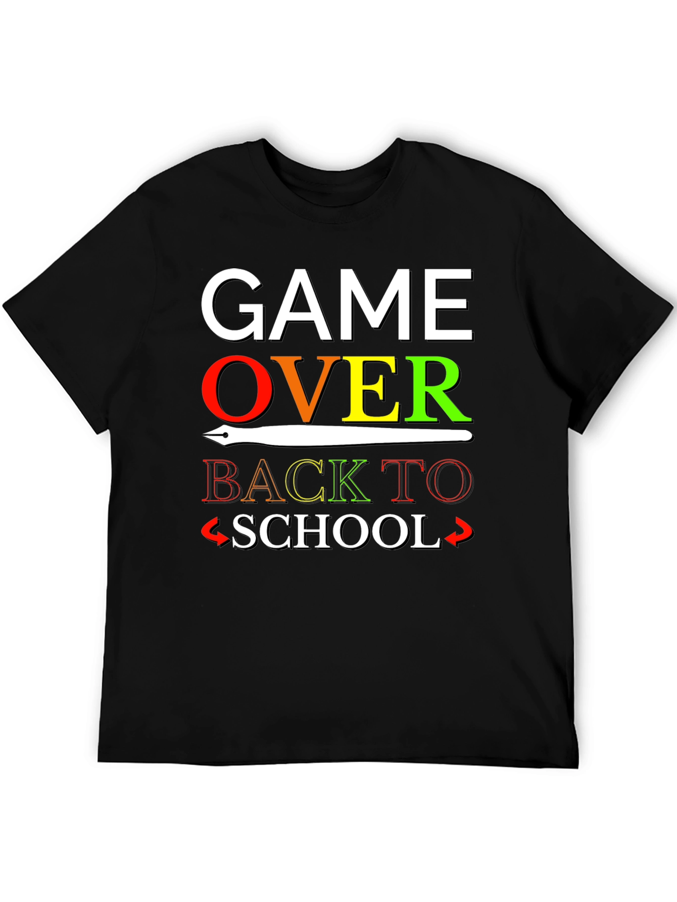 Game Over Back To School T-Shirt
