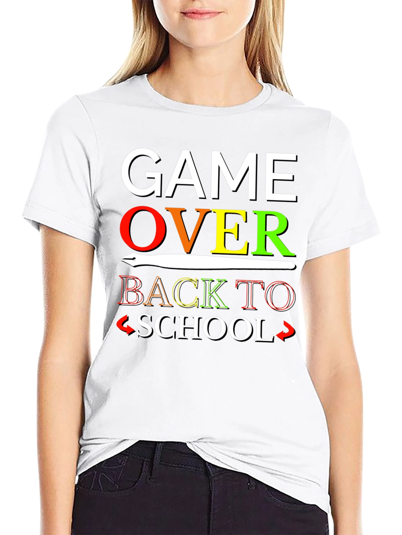 Game Over Back To School T-Shirt