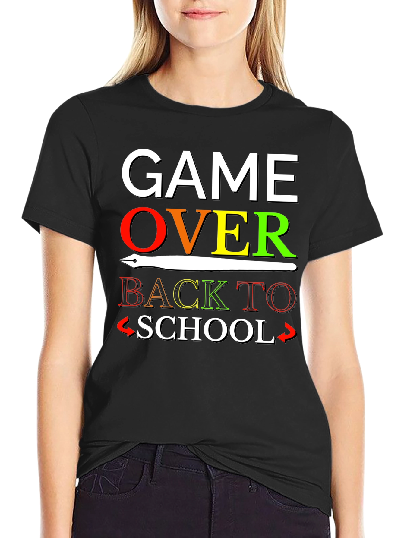Game Over Back To School T-Shirt