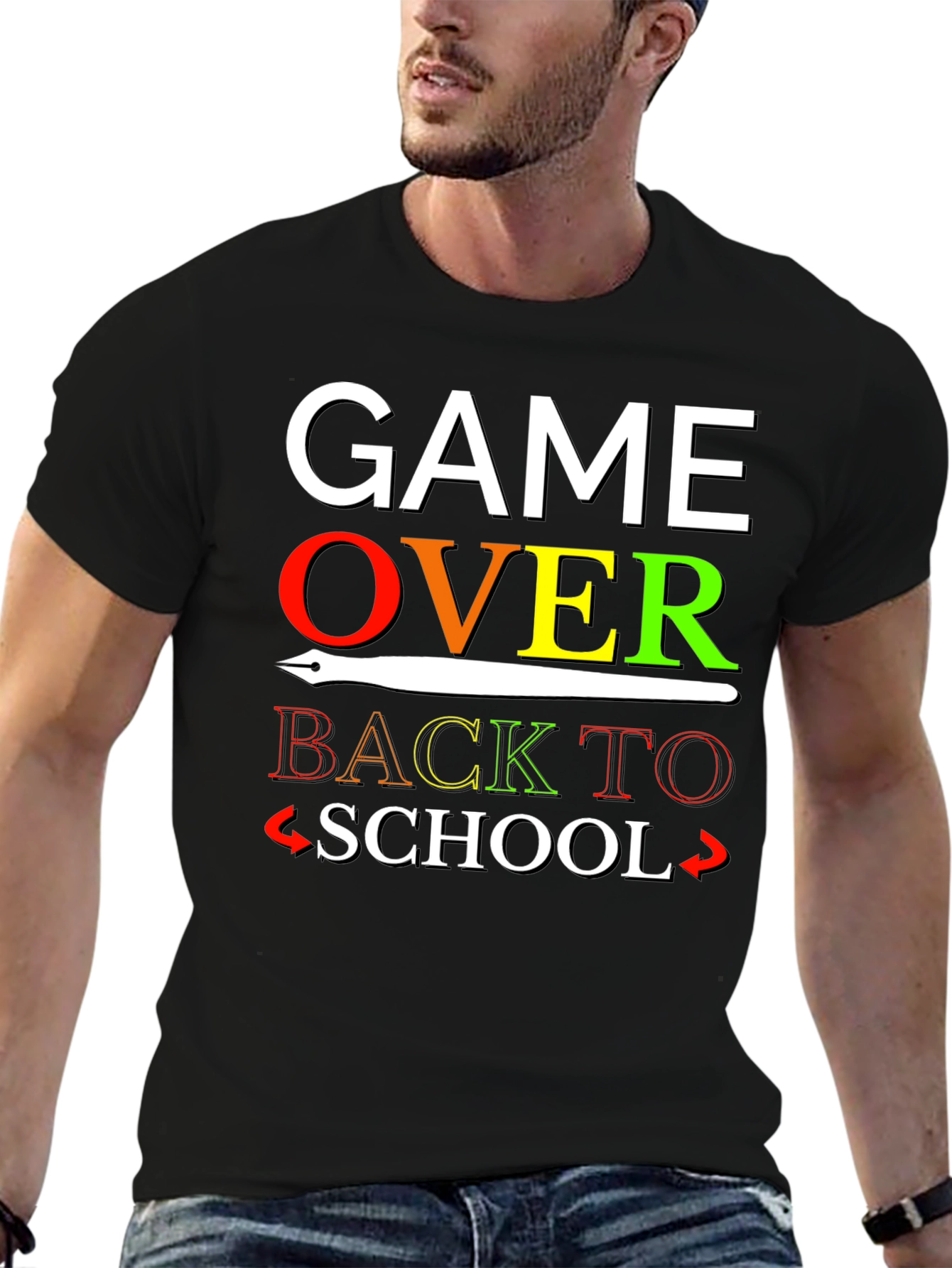 Game Over Back To School T-Shirt