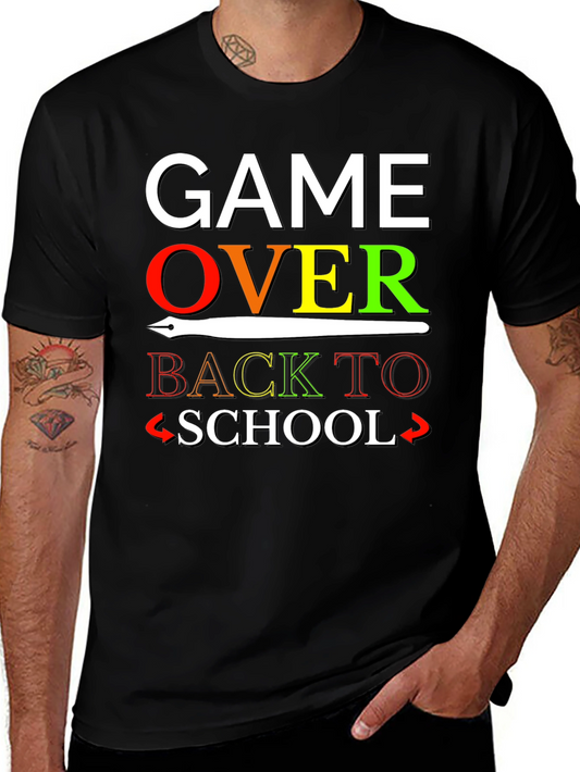 Game Over Back To School T-Shirt