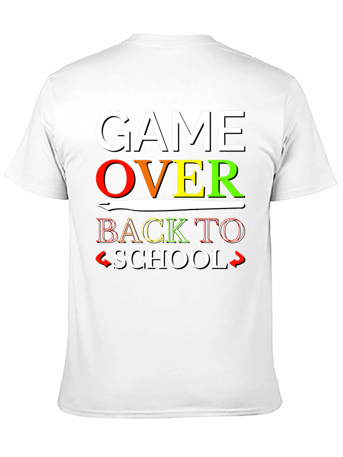 Game Over Back To School T-Shirt