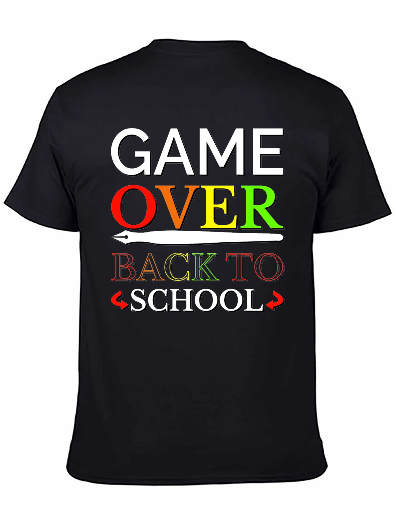 Game Over Back To School T-Shirt