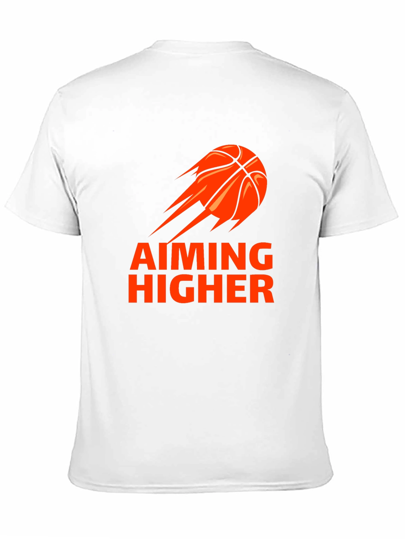 Aiming Higher Basketball Graphic Tee - Black