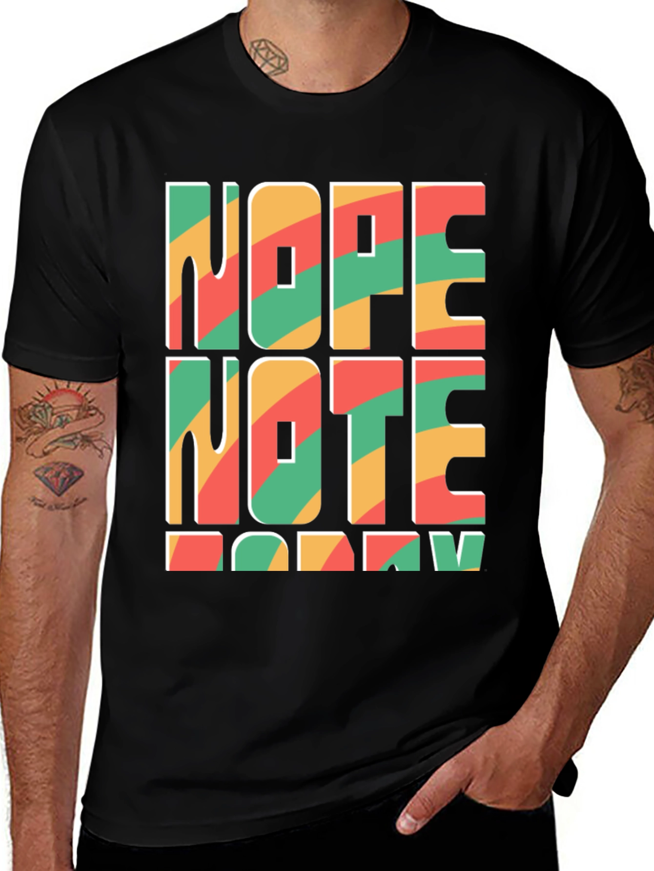 Nope Note Sorry Graphic Tee