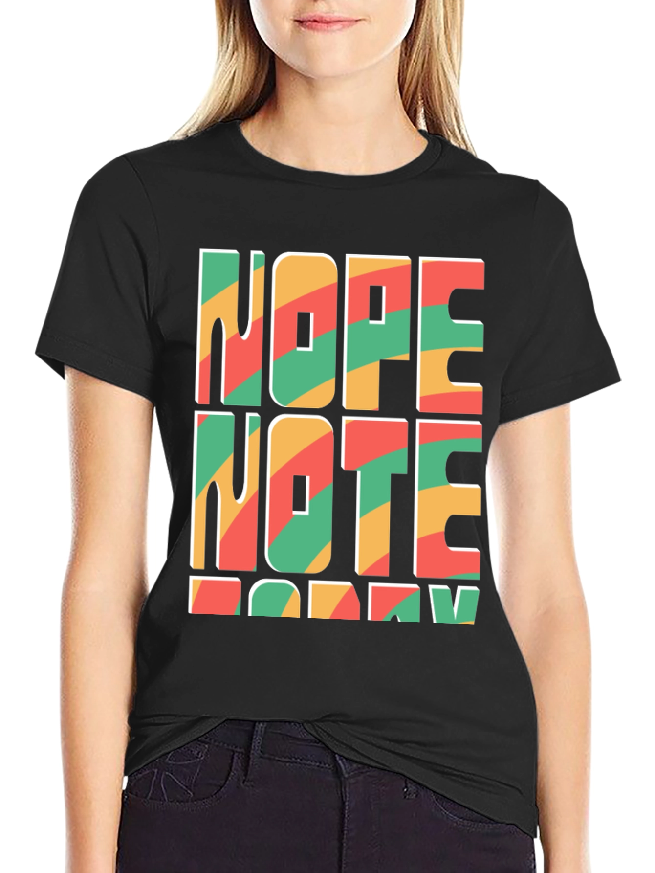 Nope Note Sorry Graphic Tee