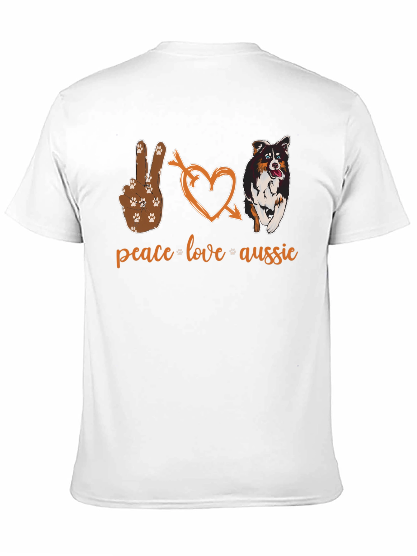 Peace Love Aussie T-Shirt