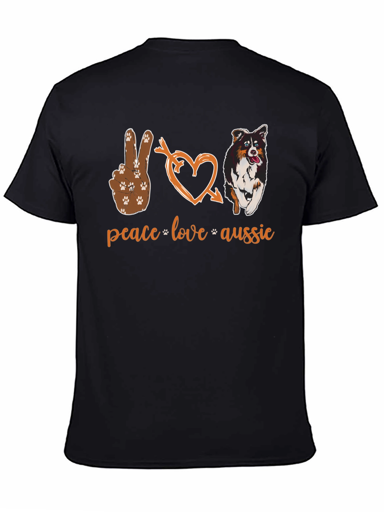 Peace Love Aussie T-Shirt