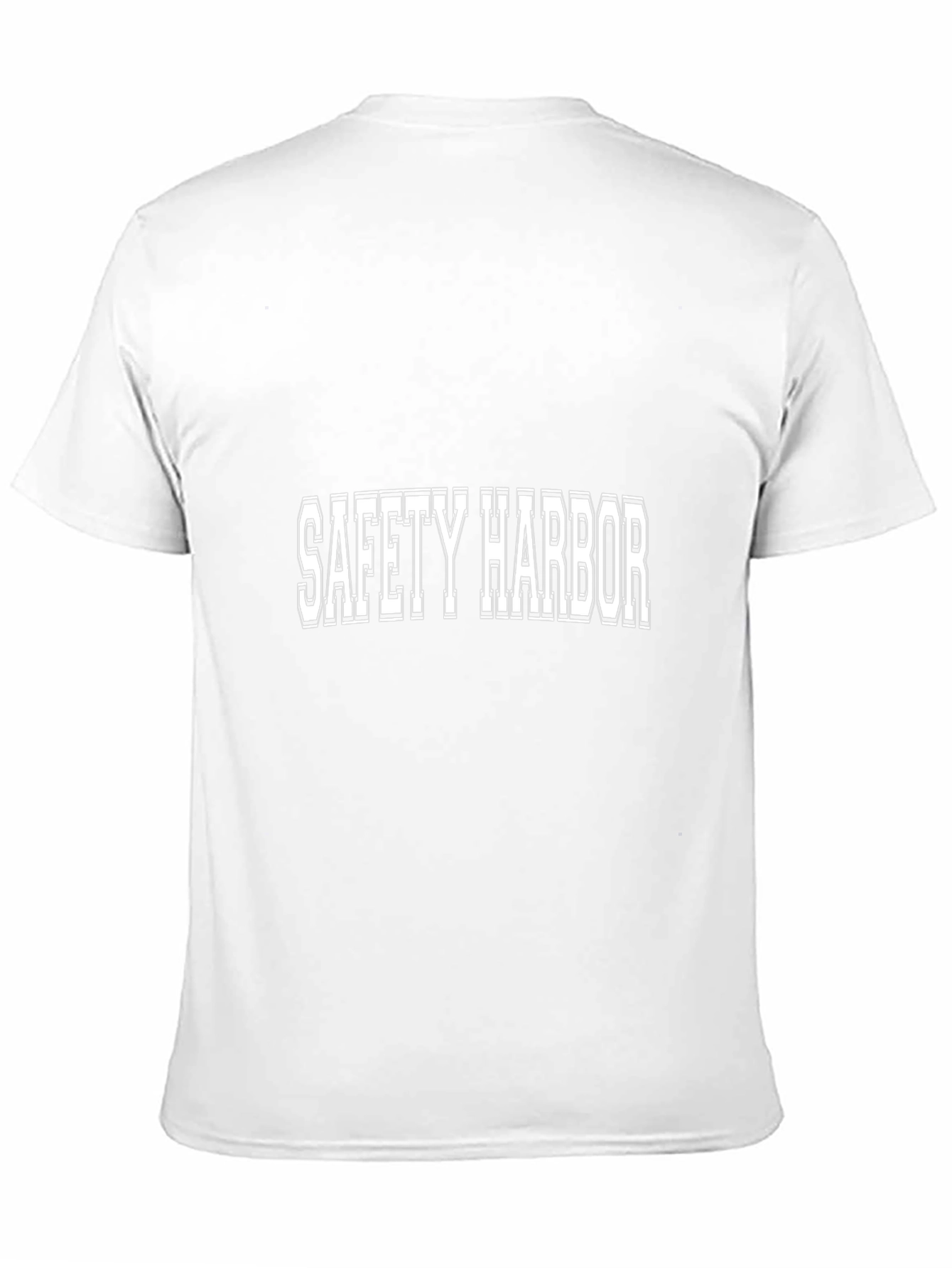 Safety Harbor Graphic Tee - Black Cotton T-Shirt