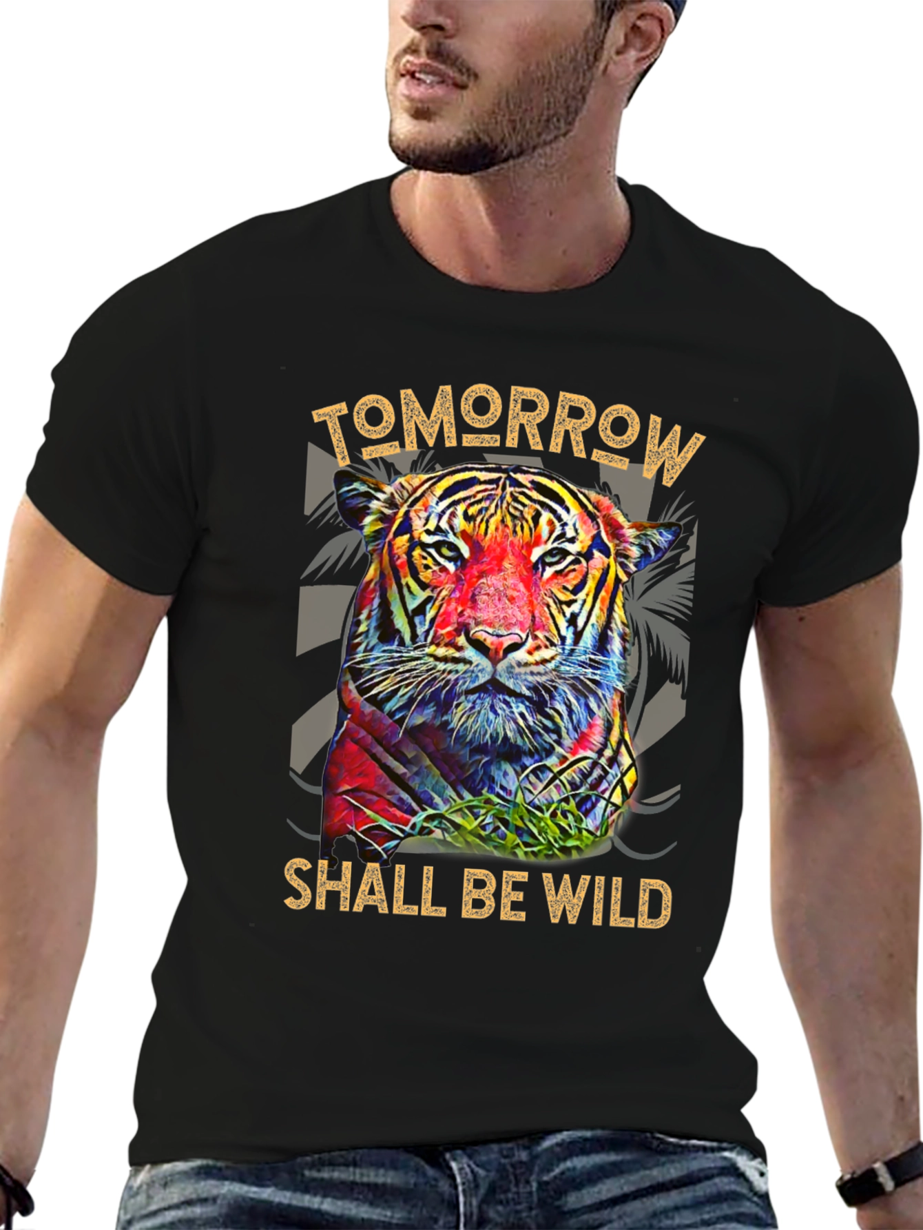 Tomorrow Shall Be Wild Tiger Graphic Tee