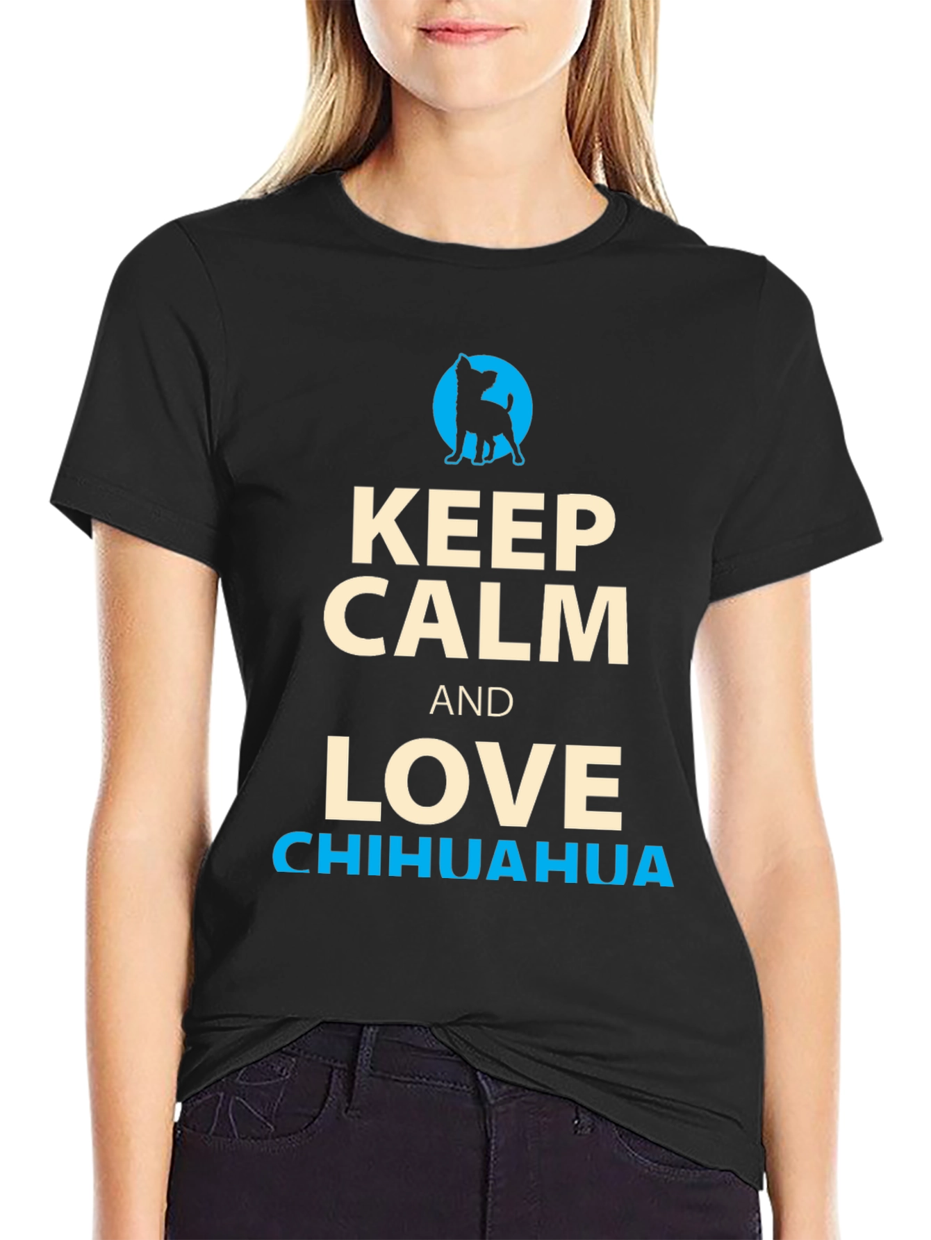 Keep Calm and Love Chihuahua T-Shirt