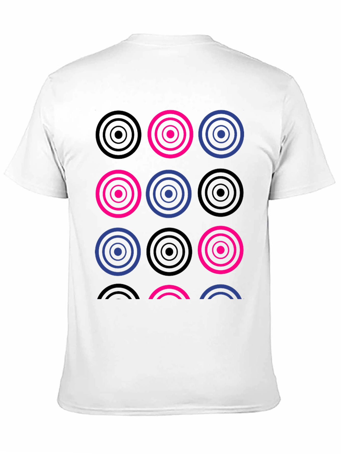 Geometric Circles T-Shirt - Modern Stylish Tee