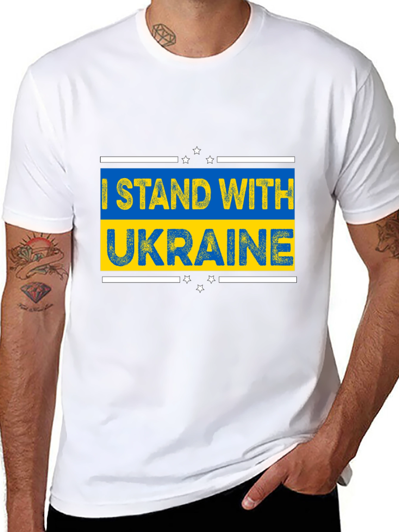 I Stand With Ukraine T-Shirt - Support Ukraine