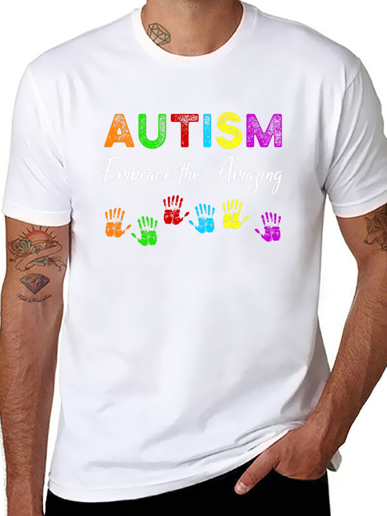 Autism Awareness T-Shirt - Embrace the Amazing