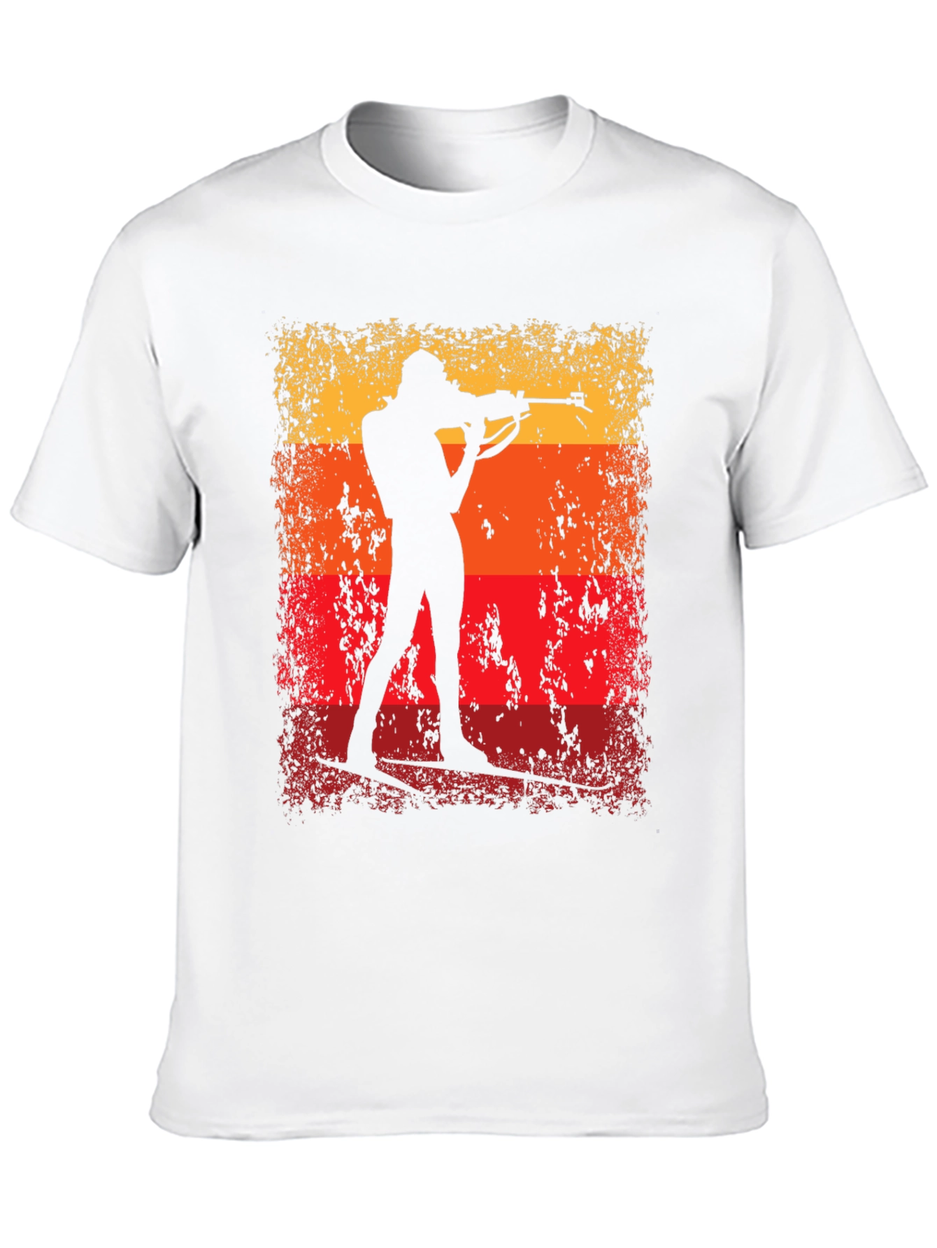 Biathlon Silhouette T-Shirt - Target Practice Tee