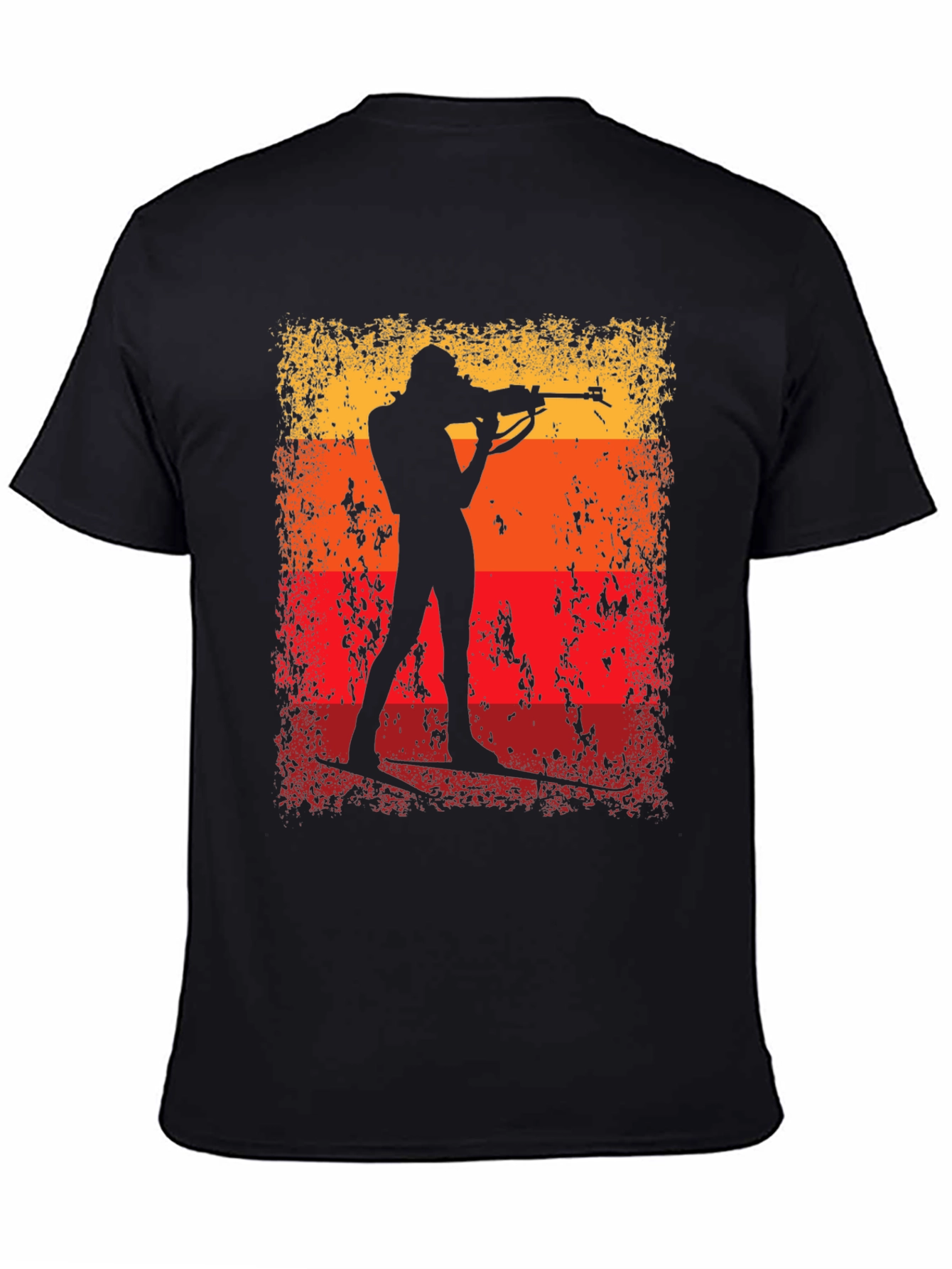 Biathlon Silhouette T-Shirt - Target Practice Tee