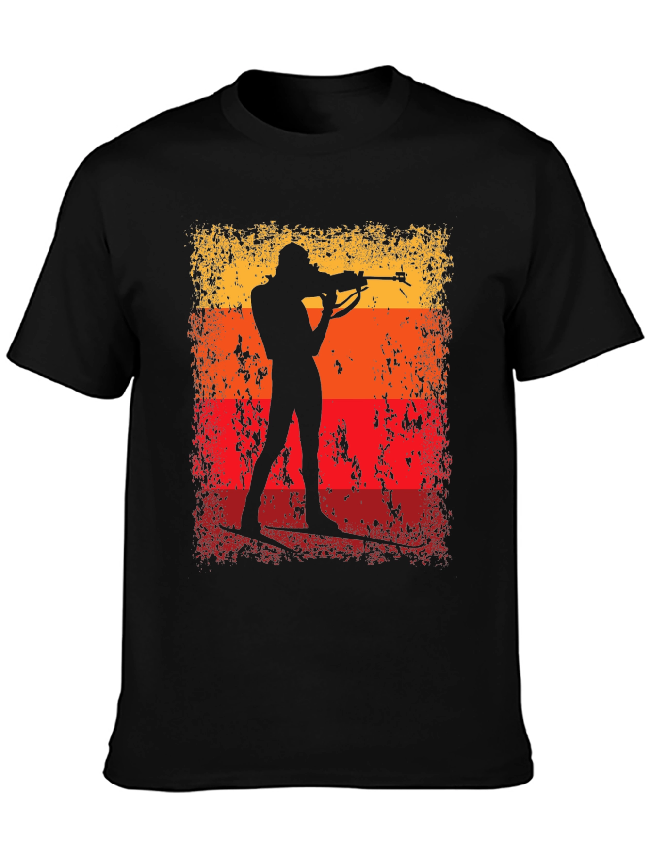 Biathlon Silhouette T-Shirt - Target Practice Tee