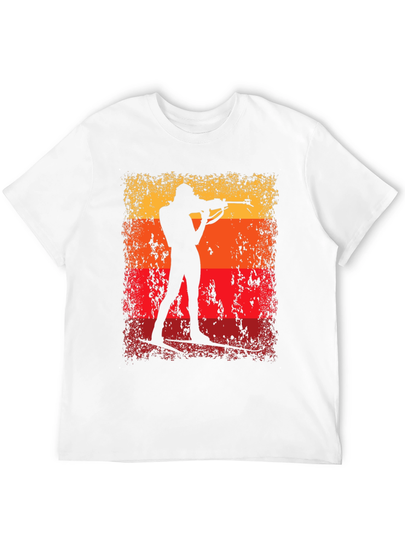 Biathlon Silhouette T-Shirt - Target Practice Tee