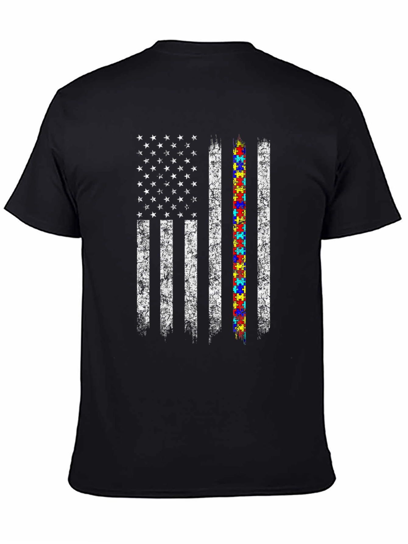 Autism Awareness Flag T-Shirt