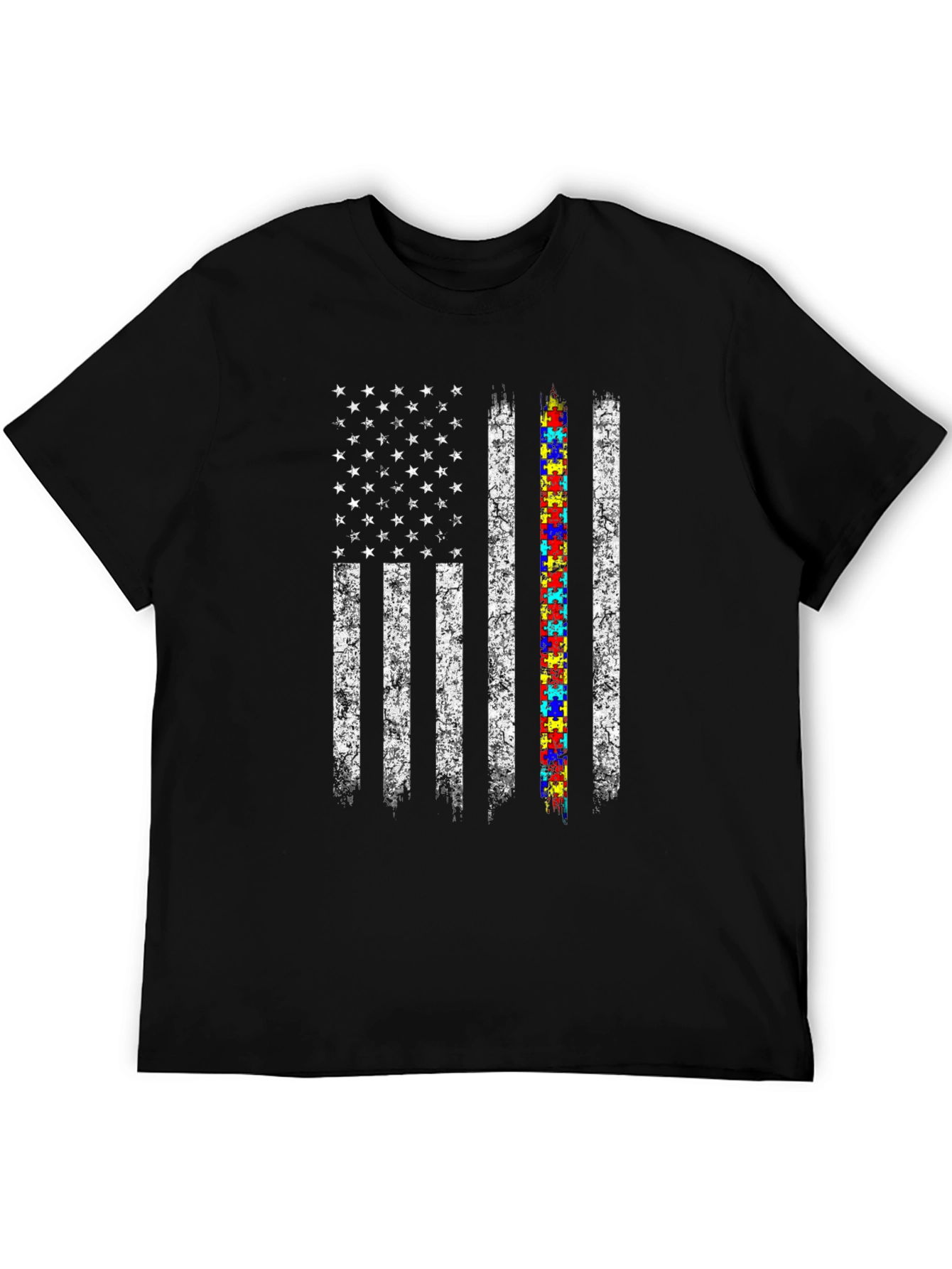 Autism Awareness Flag T-Shirt