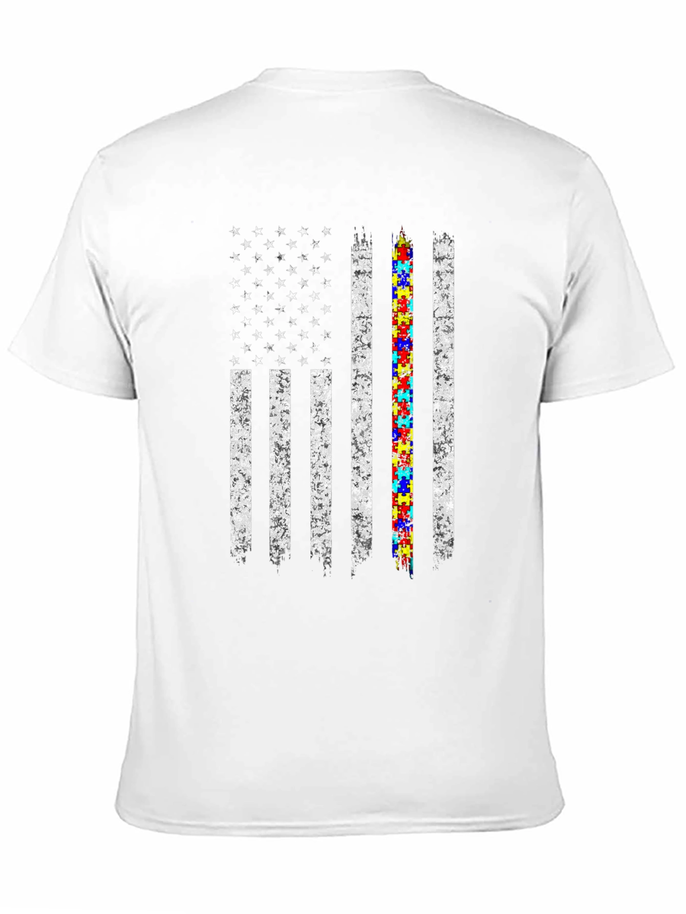 Autism Awareness Flag T-Shirt