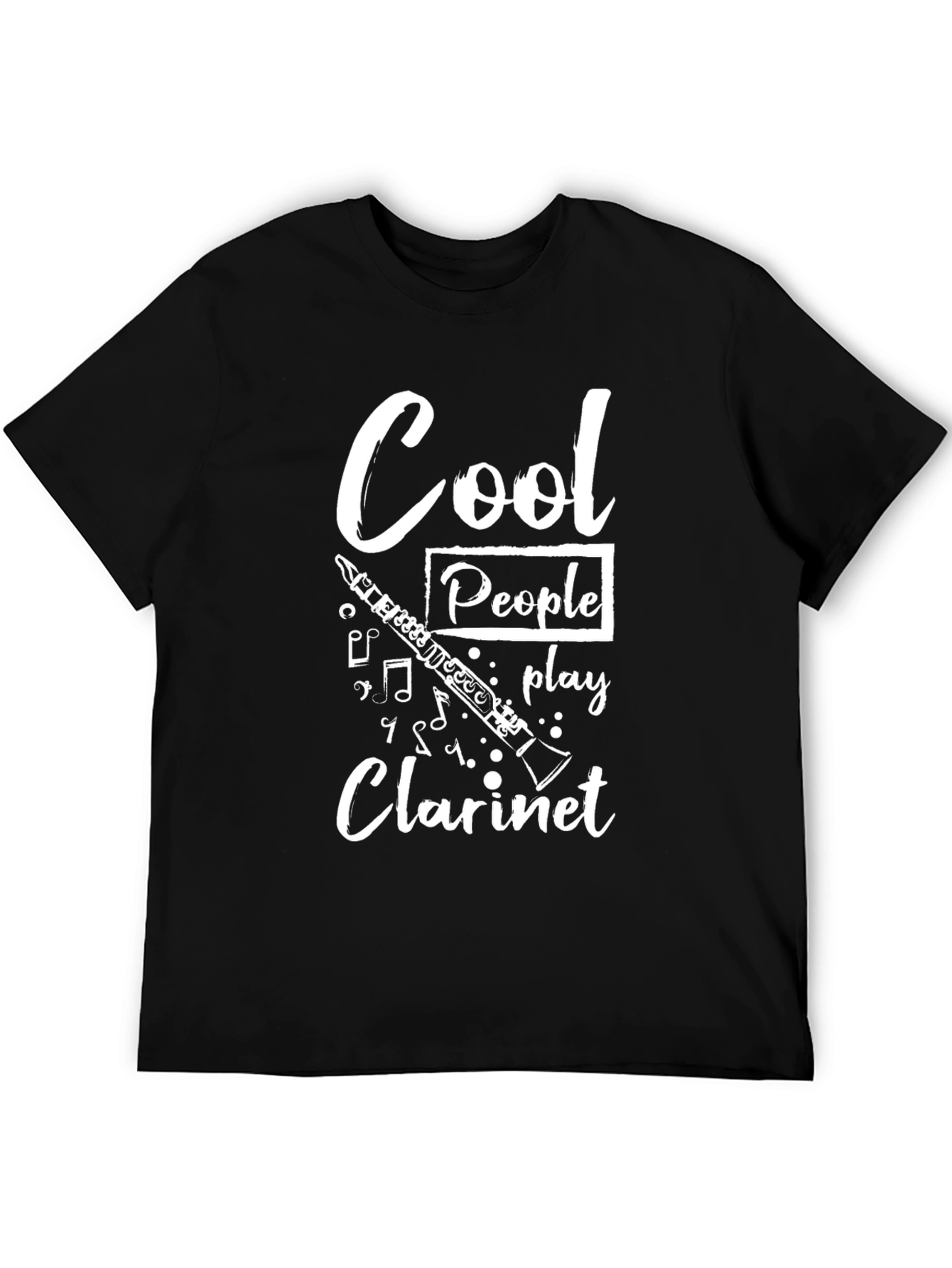 Cool People Play Clarinet T-Shirt - Music Lover Gift