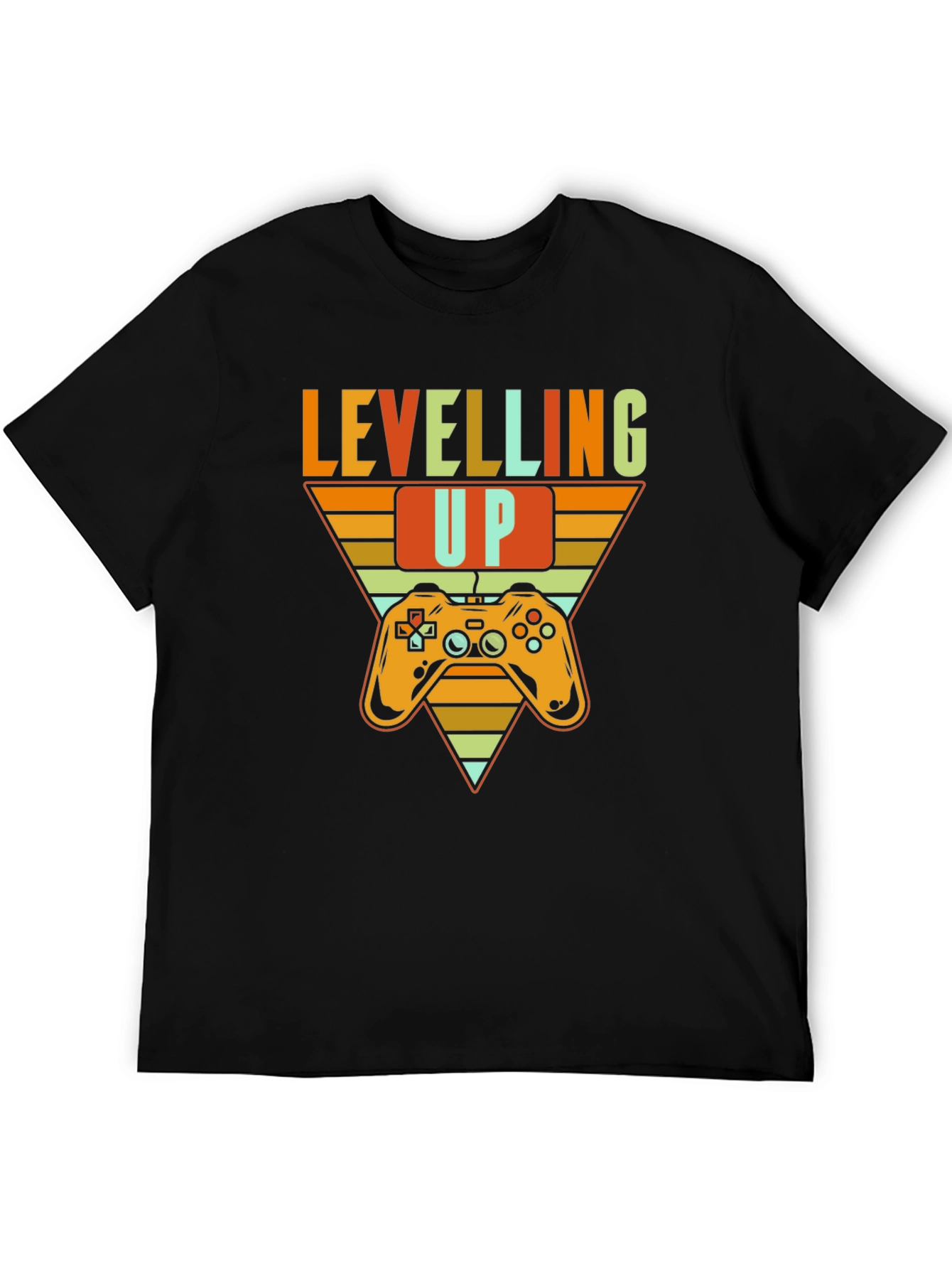 Leveling Up Gamer T-Shirt - Retro Gaming Tee