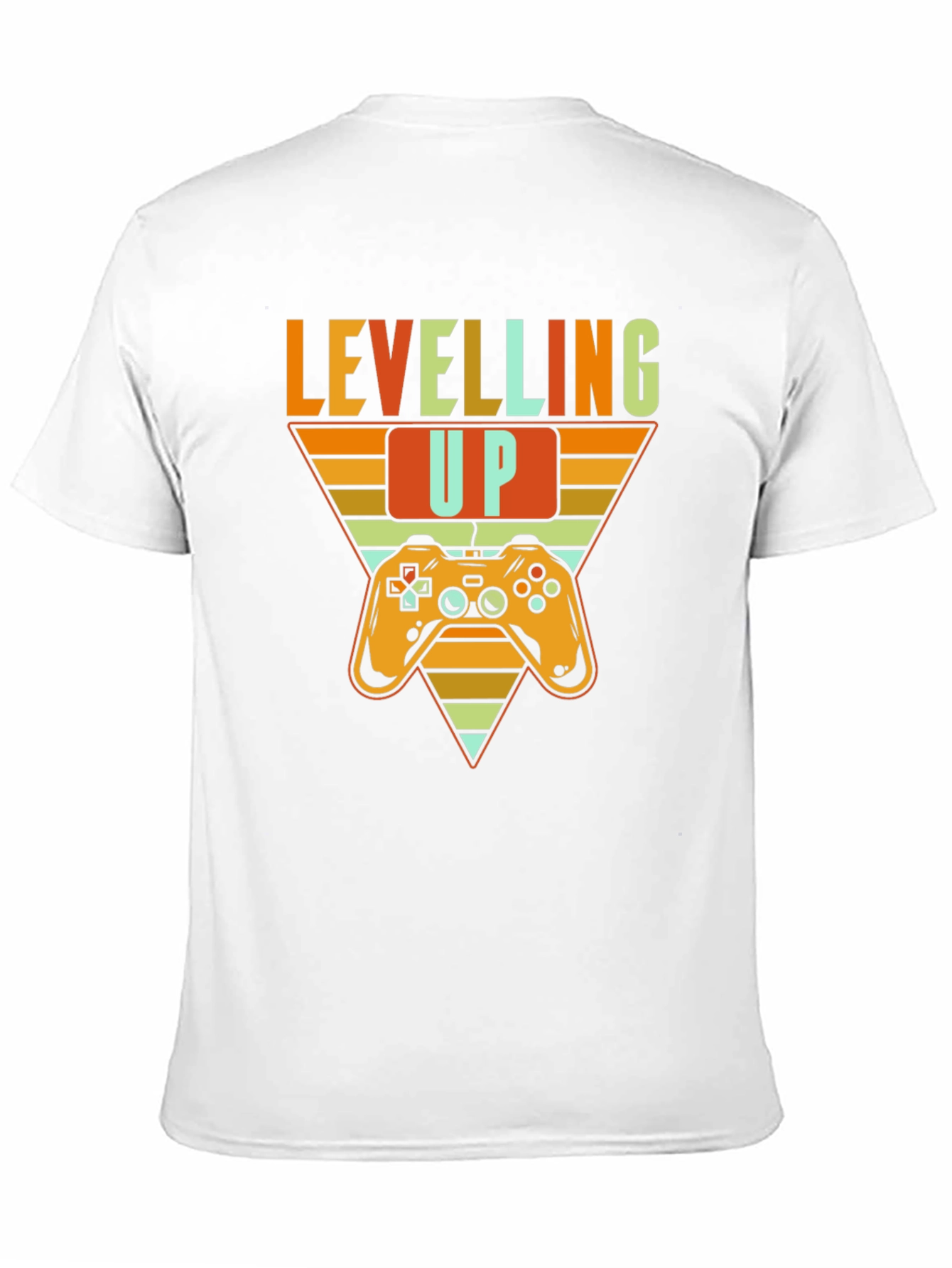 Leveling Up Gamer T-Shirt - Retro Gaming Tee