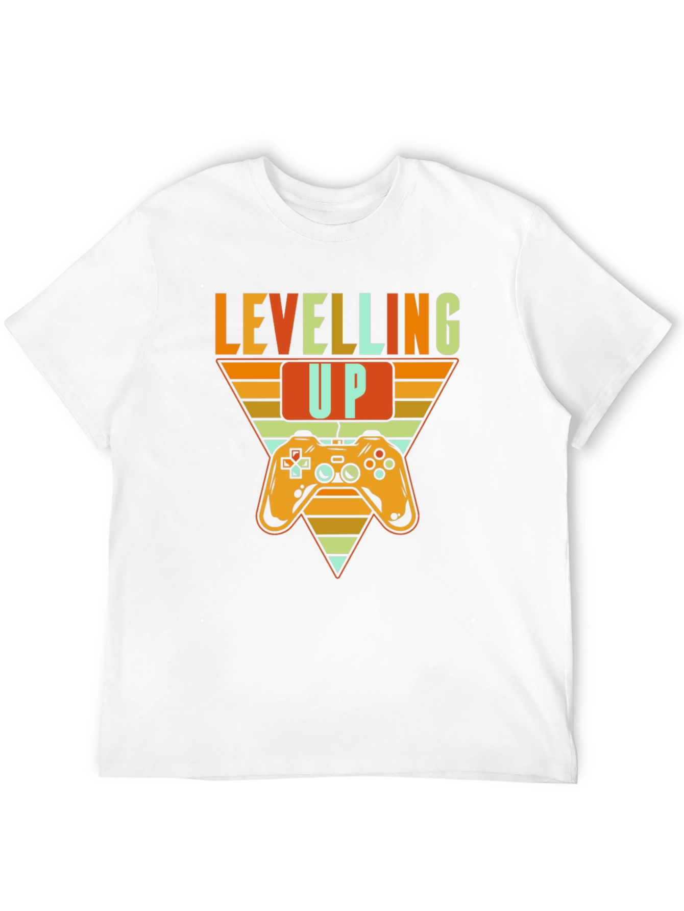Leveling Up Gamer T-Shirt - Retro Gaming Tee