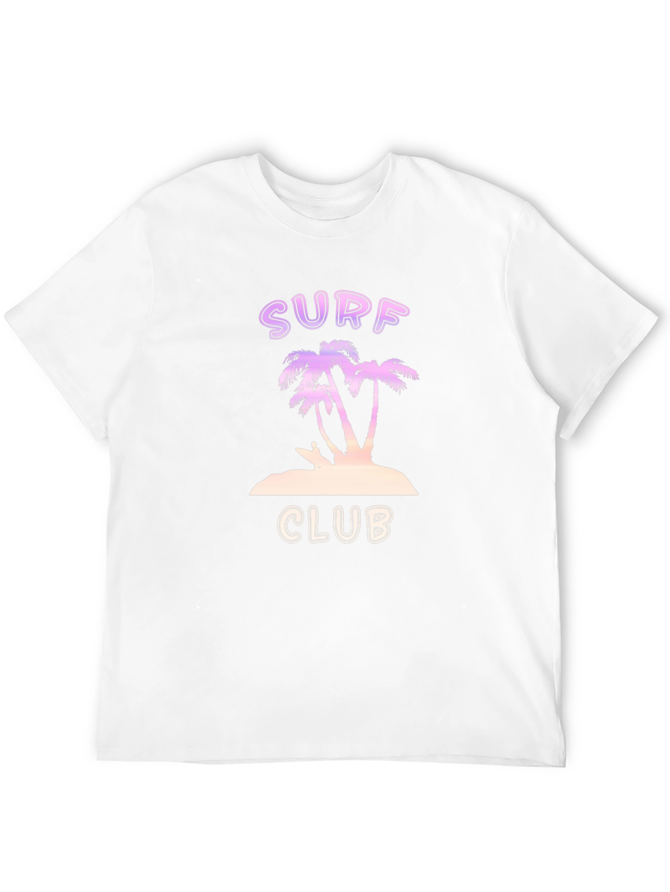 Surf Club Graphic Tee - Beach Vibes T-Shirt