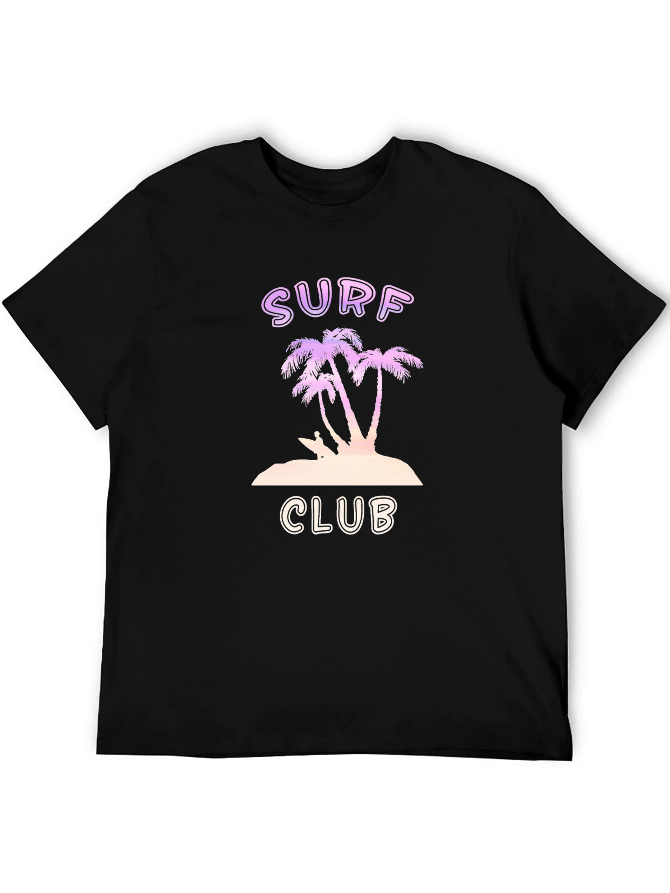 Surf Club Graphic Tee - Beach Vibes T-Shirt