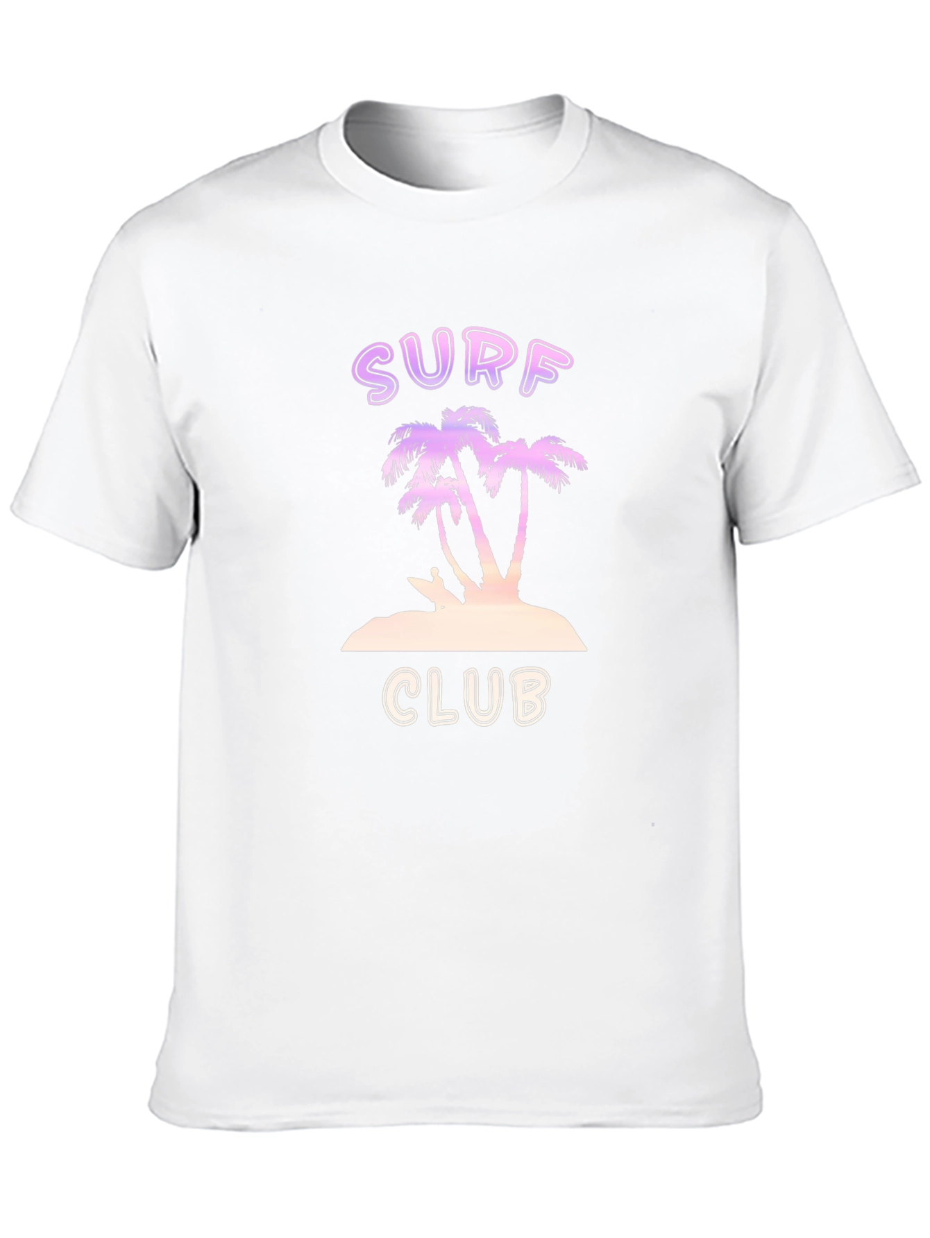 Surf Club Graphic Tee - Beach Vibes T-Shirt