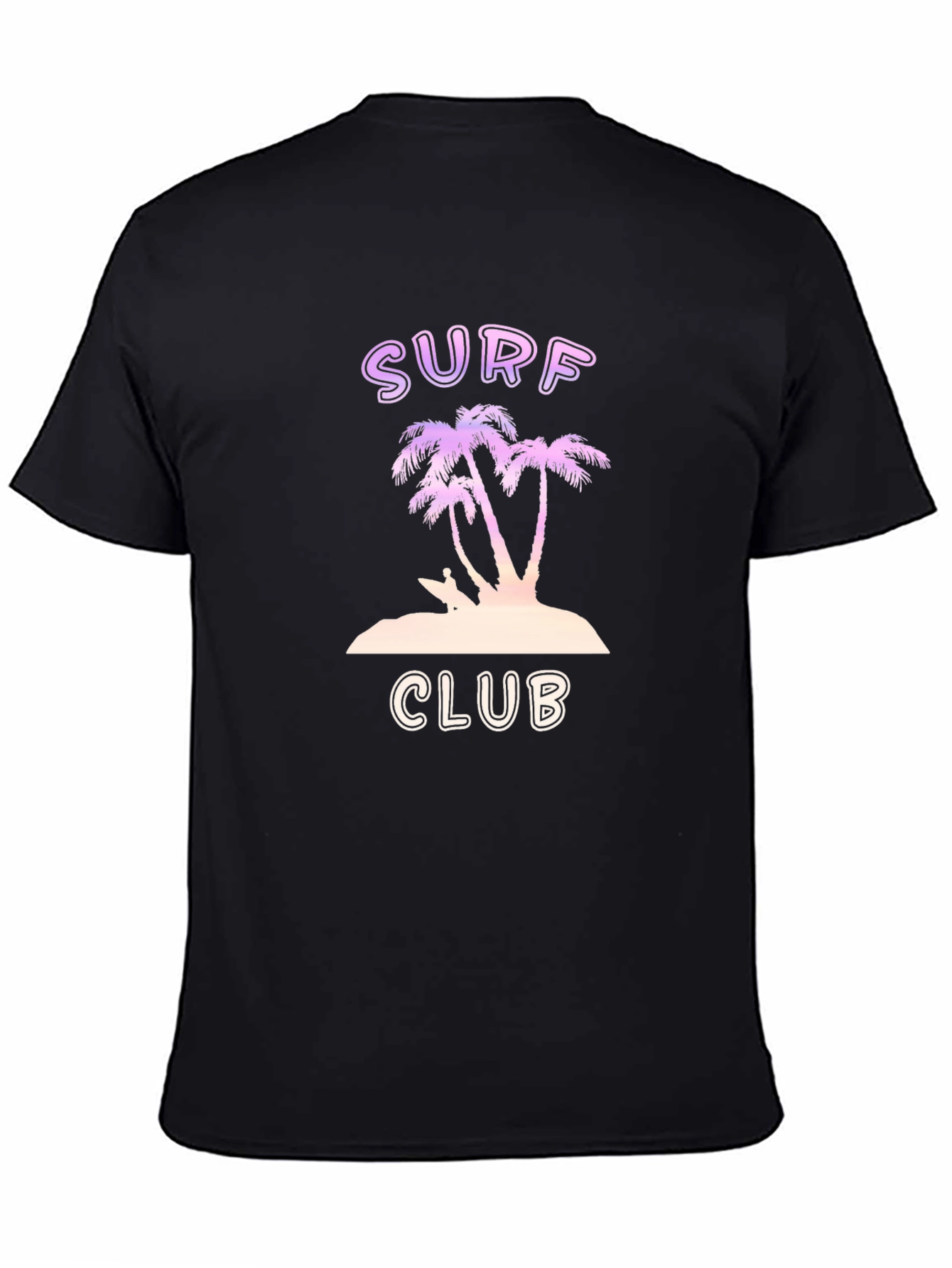 Surf Club Graphic Tee - Beach Vibes T-Shirt