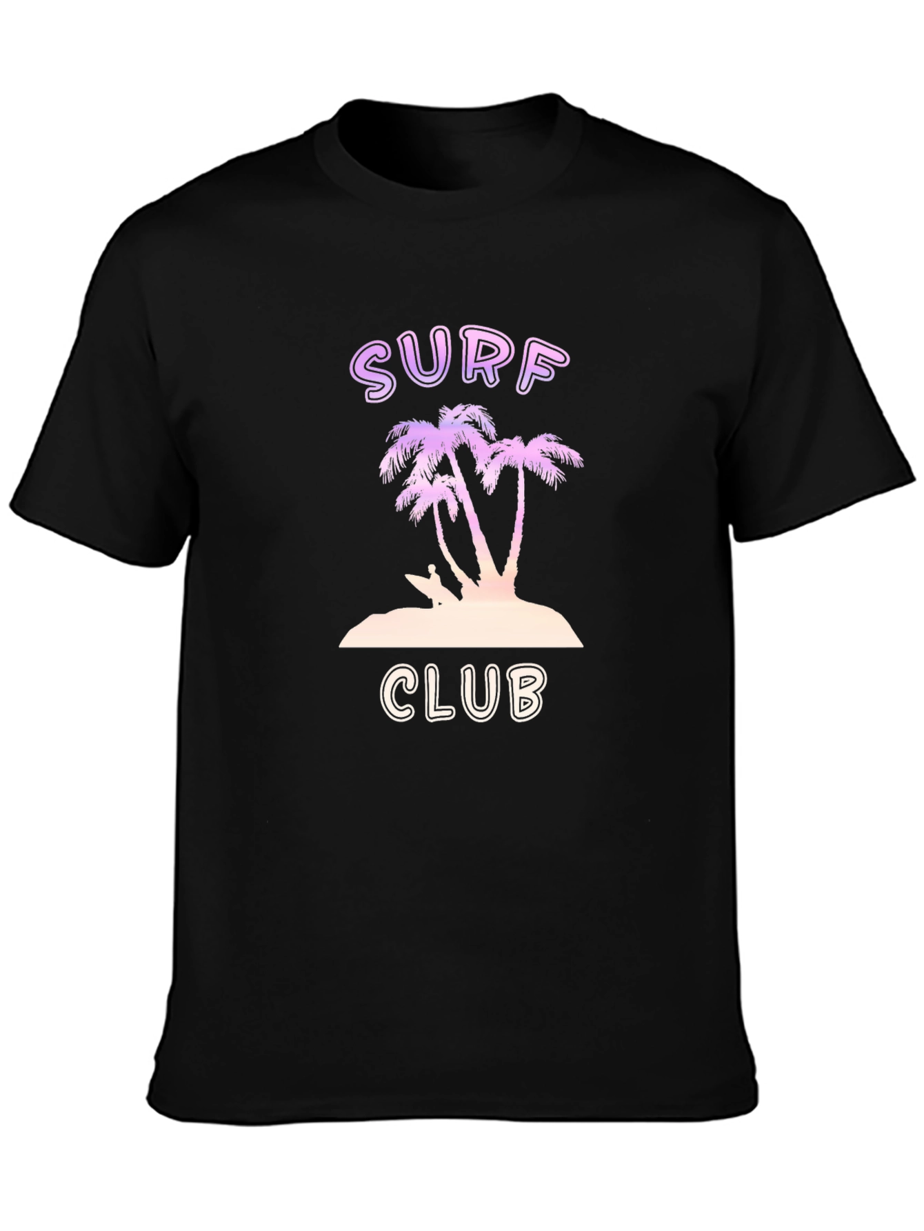 Surf Club Graphic Tee - Beach Vibes T-Shirt