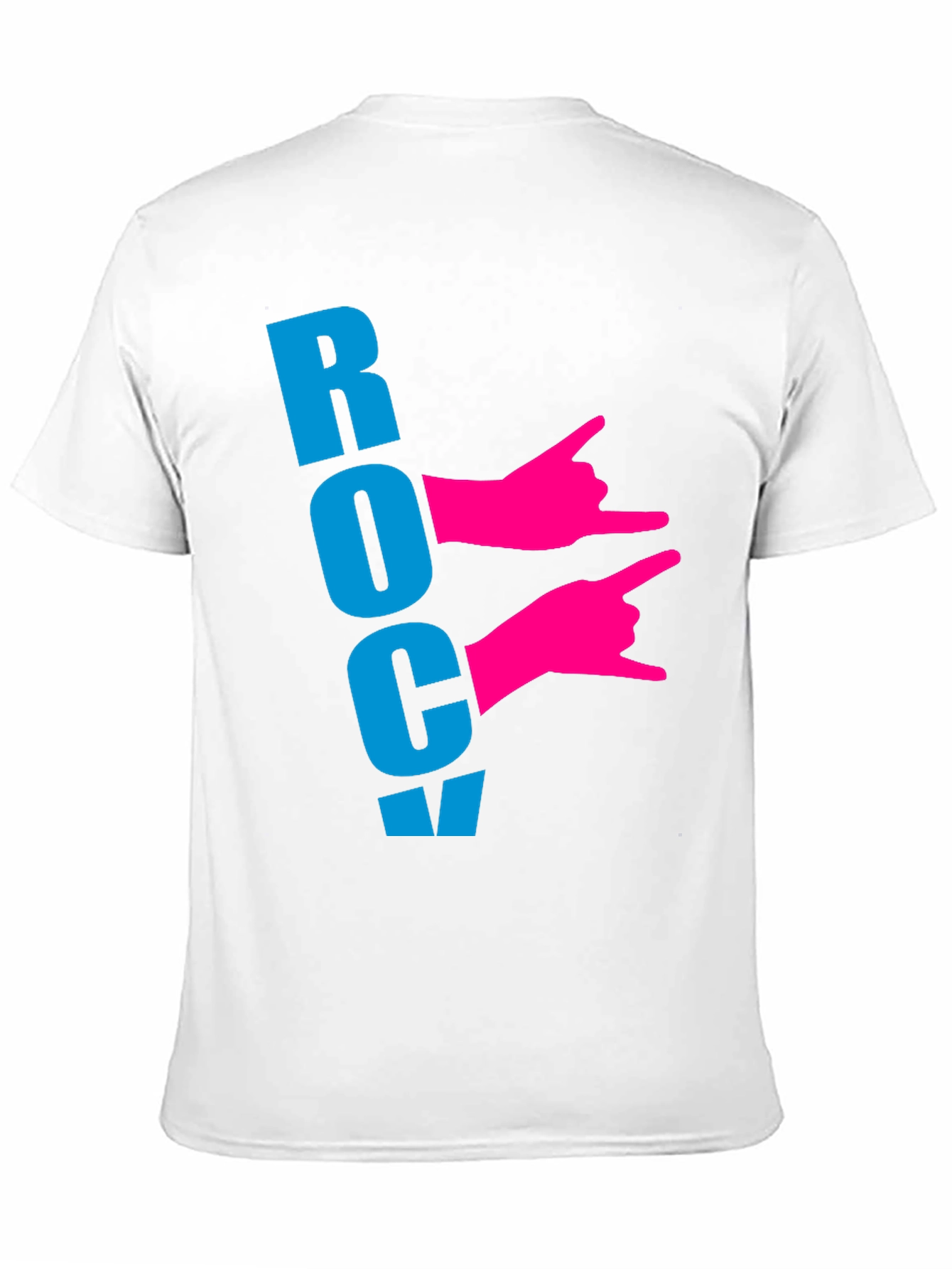 Rock On! Black Graphic T-Shirt