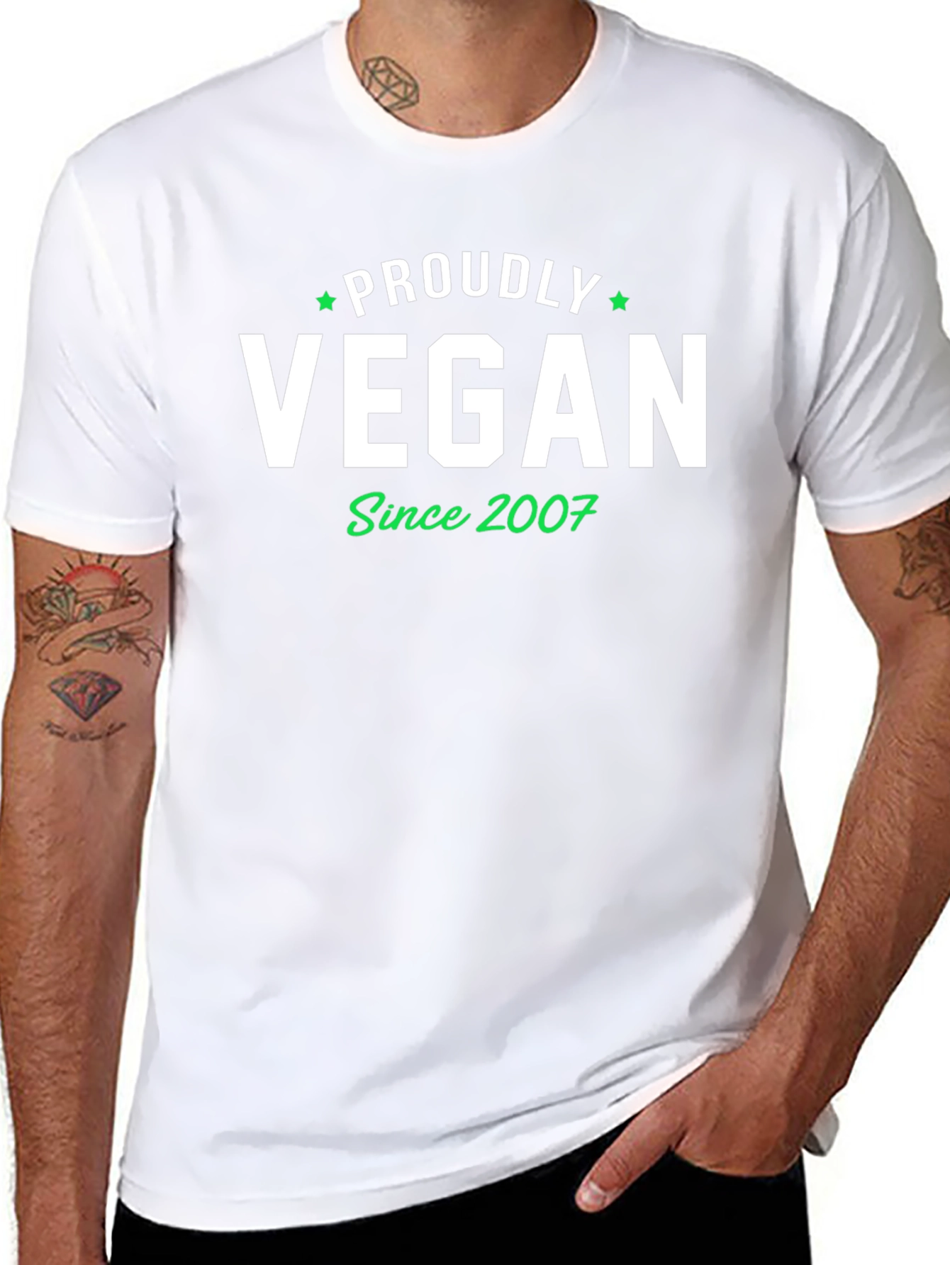 Proudly Vegan Since 2007 Tee