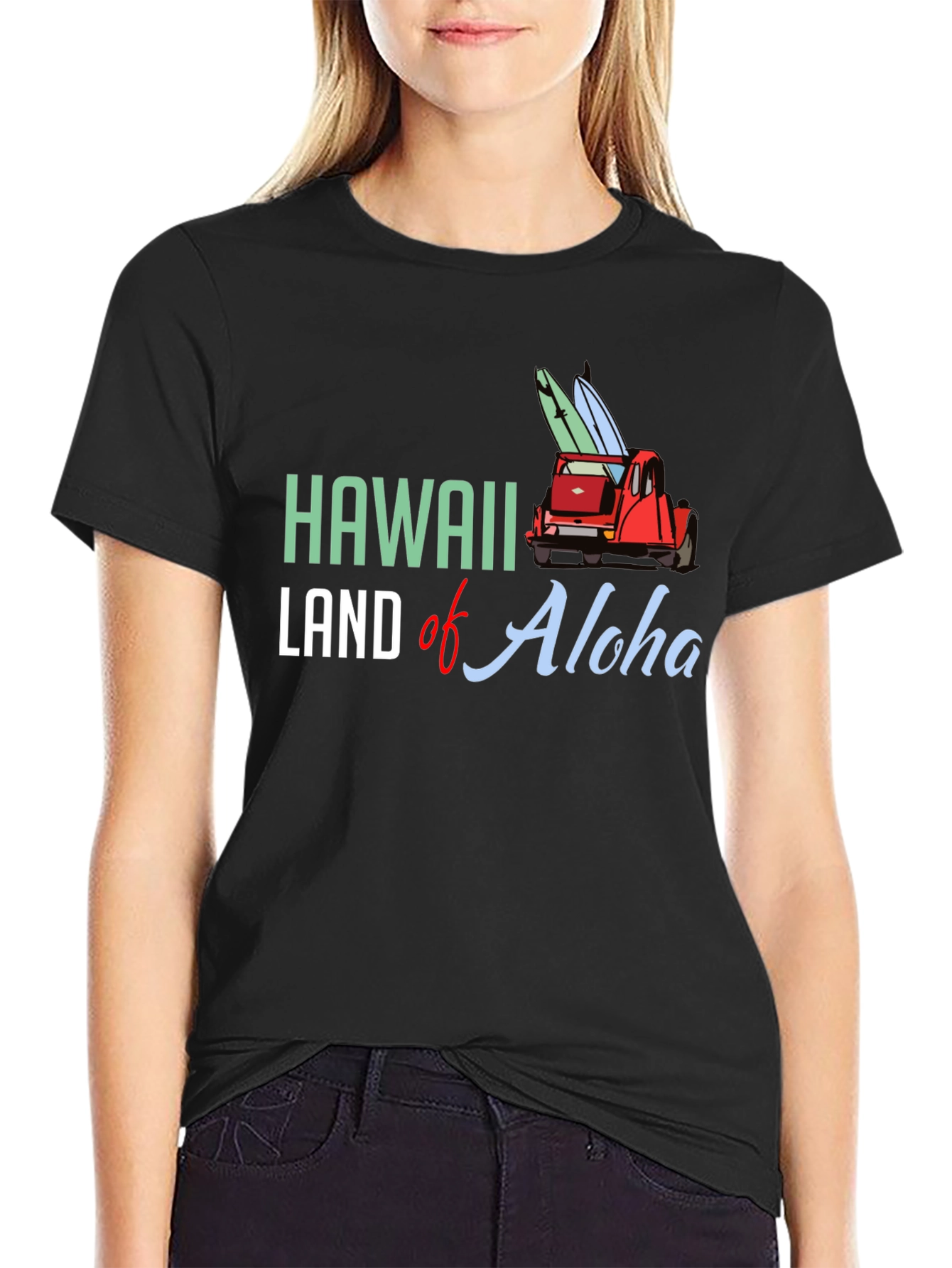 Hawaii Land of Aloha Graphic Tee